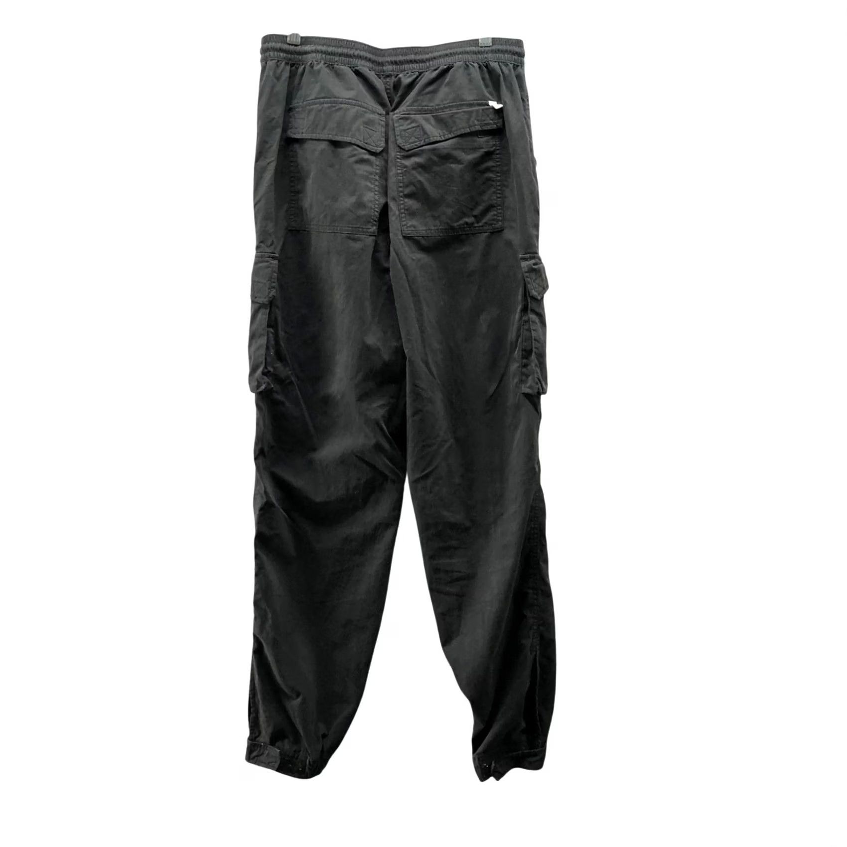 Urban Outfitters VINTAGE? No. Urban Outfitters Standard Cloth Cargo Jogger Pants Mens XL Black Pull On Size US 36 / EU 52 - 2 Thumbnail