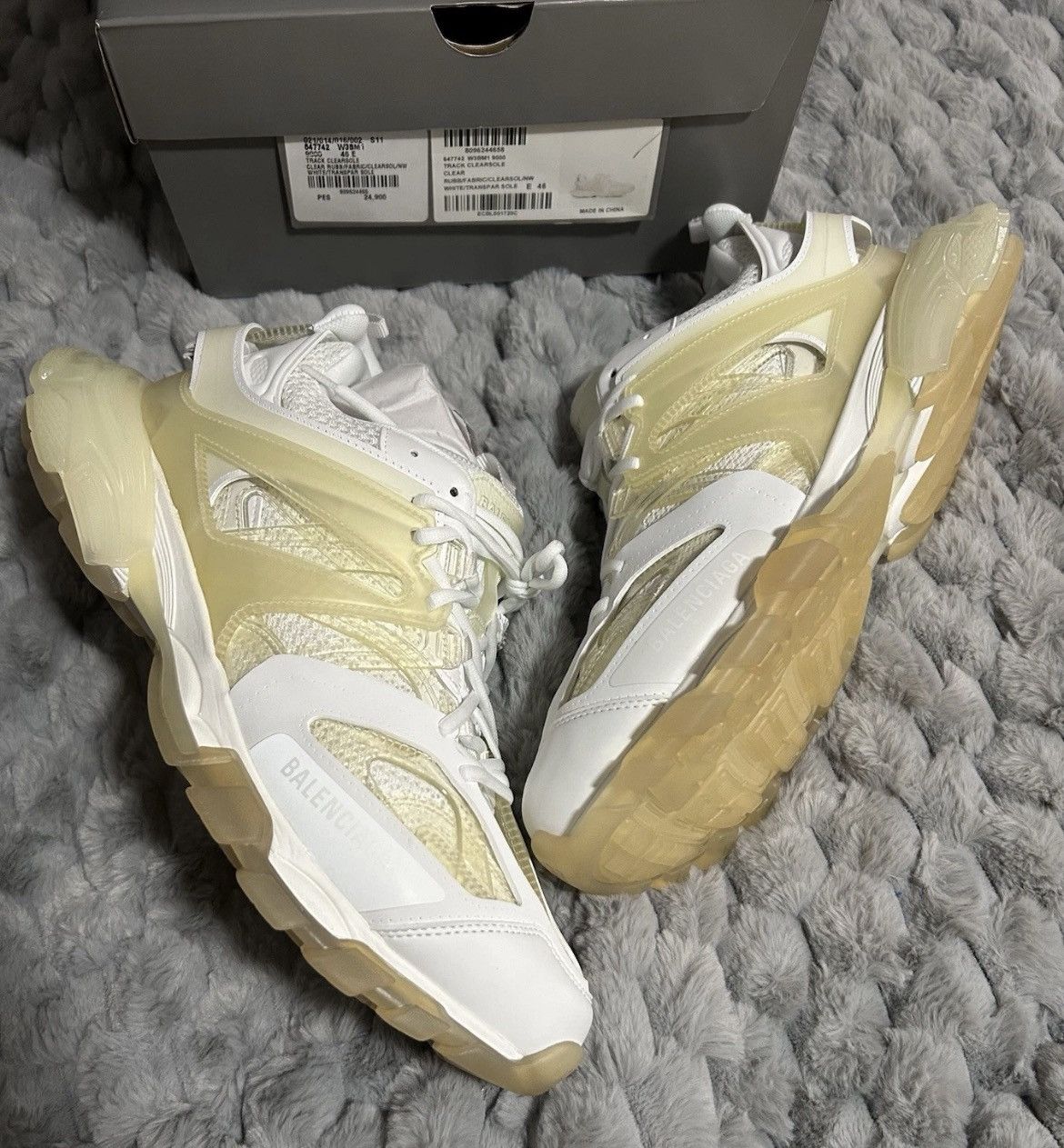 Balenciaga Balenciaga Track Clear Brand New In Box Men’s EU 46 US 13 Size US 13 / EU 46 - 1 Thumbnail