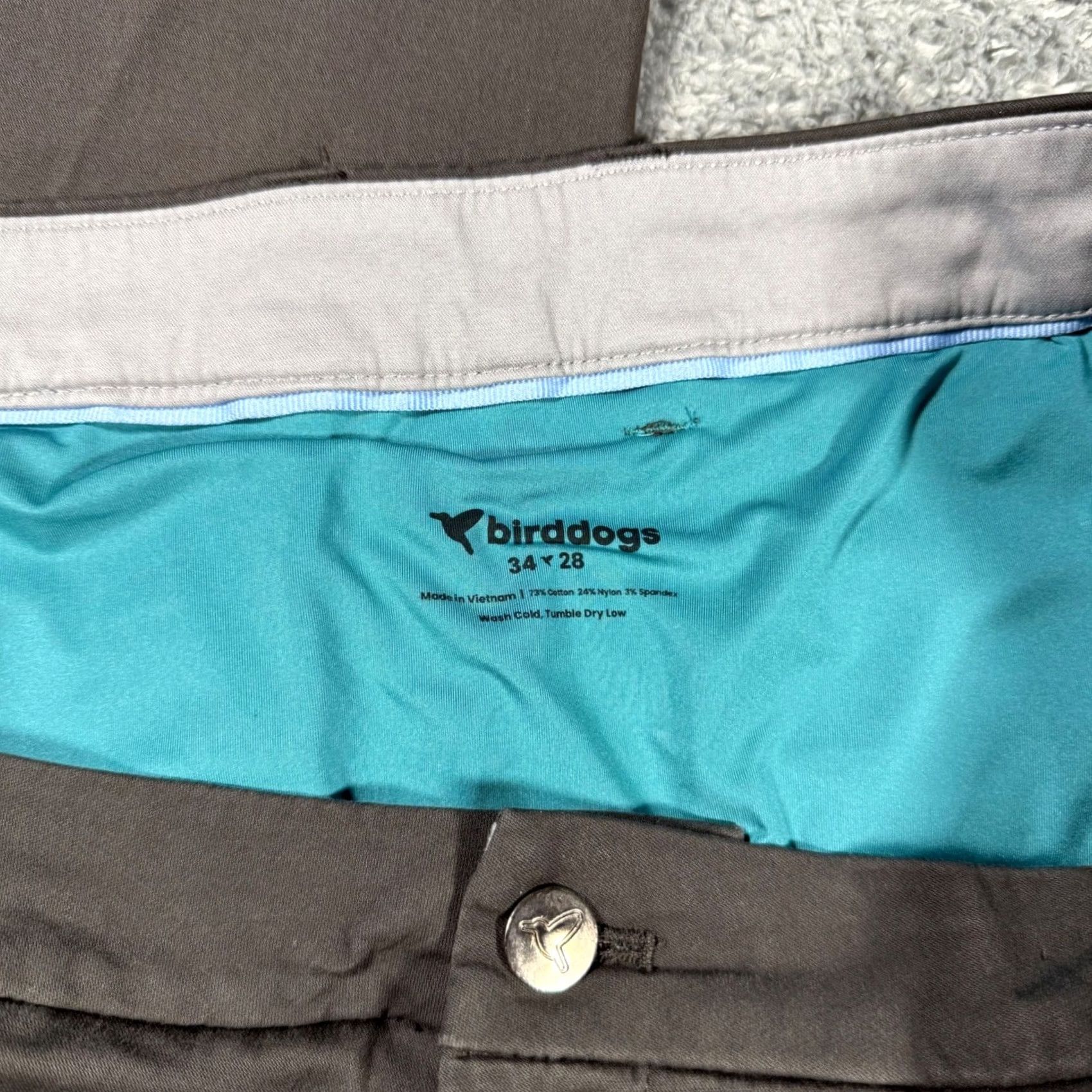 Vintage BirdDogs Performance Lined Chino Golf Pants Stretch Comfort Mens Size 34x28 Size US 34 / EU 50 - 4 Thumbnail