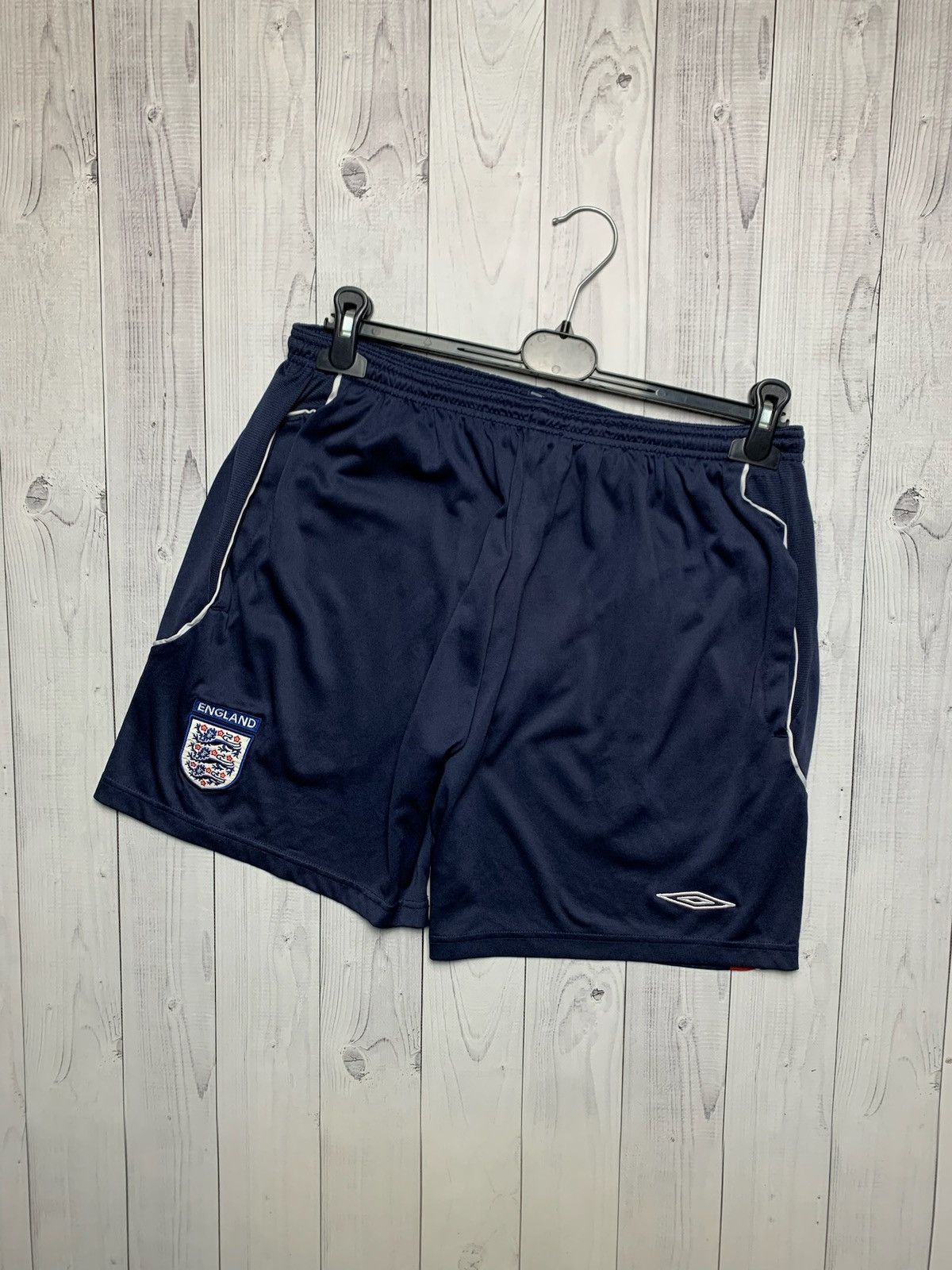 Umbro × Vintage Vintage Nike England soccer shorts size XL navy Size US 36 / EU 52 - 1 Thumbnail