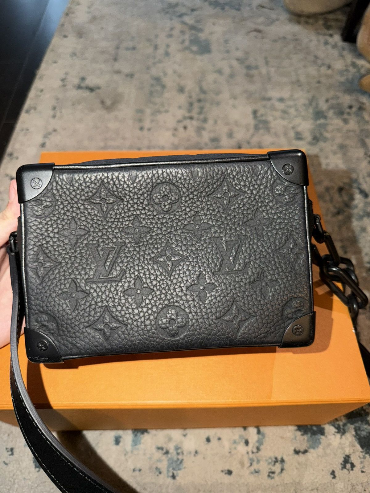 Louis Vuitton Louis Vuitton Mini Soft Trunk Monogram Taurillon Leather Size ONE SIZE - 4 Thumbnail