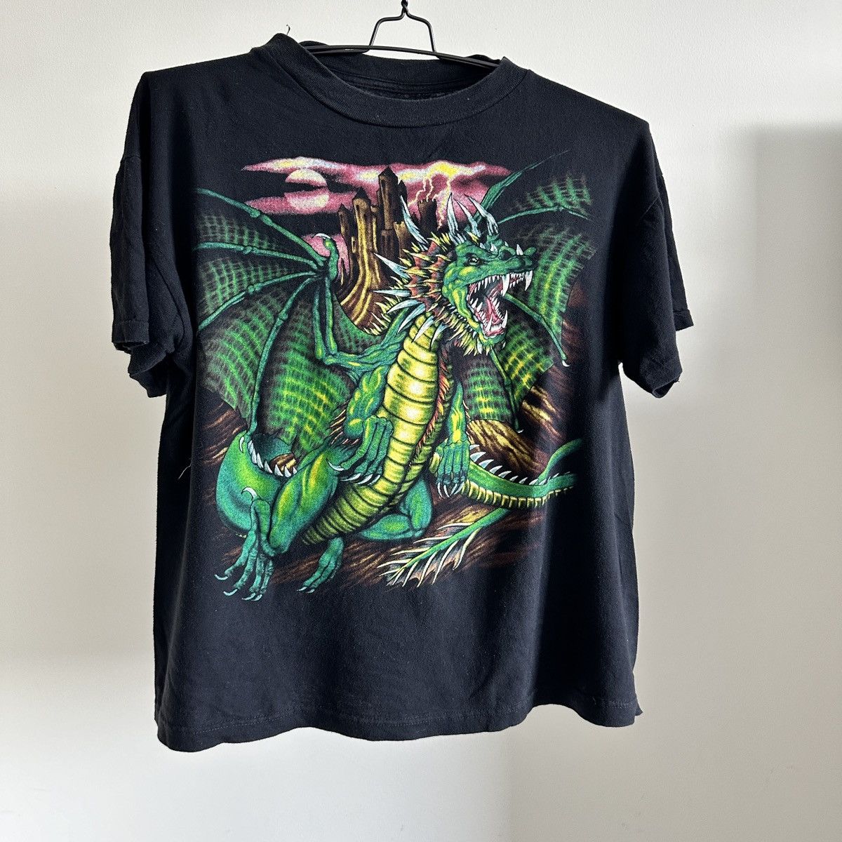 Vintage Vintage American Thunder Dragon T-Shirt Size M Size US M / EU 48-50 / 2 - 1 Thumbnail