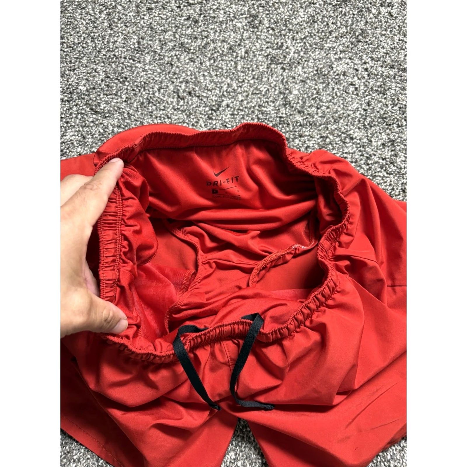 Nike Nike Challenger Shorts Mens Large Red 7" Lined Running Bright CZ9066 Size US 33 - 6 Thumbnail