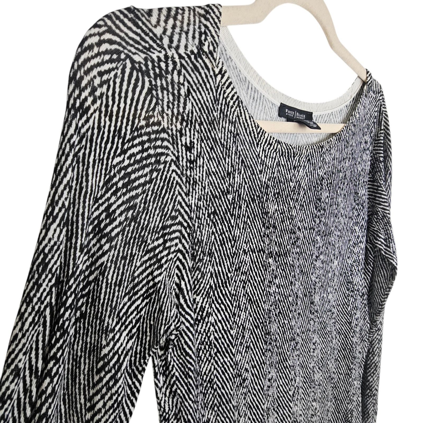 White House Black Market White House Black Market Womens Lightweight Knit Sweater S Size S / US 4 / IT 40 - 5 Thumbnail