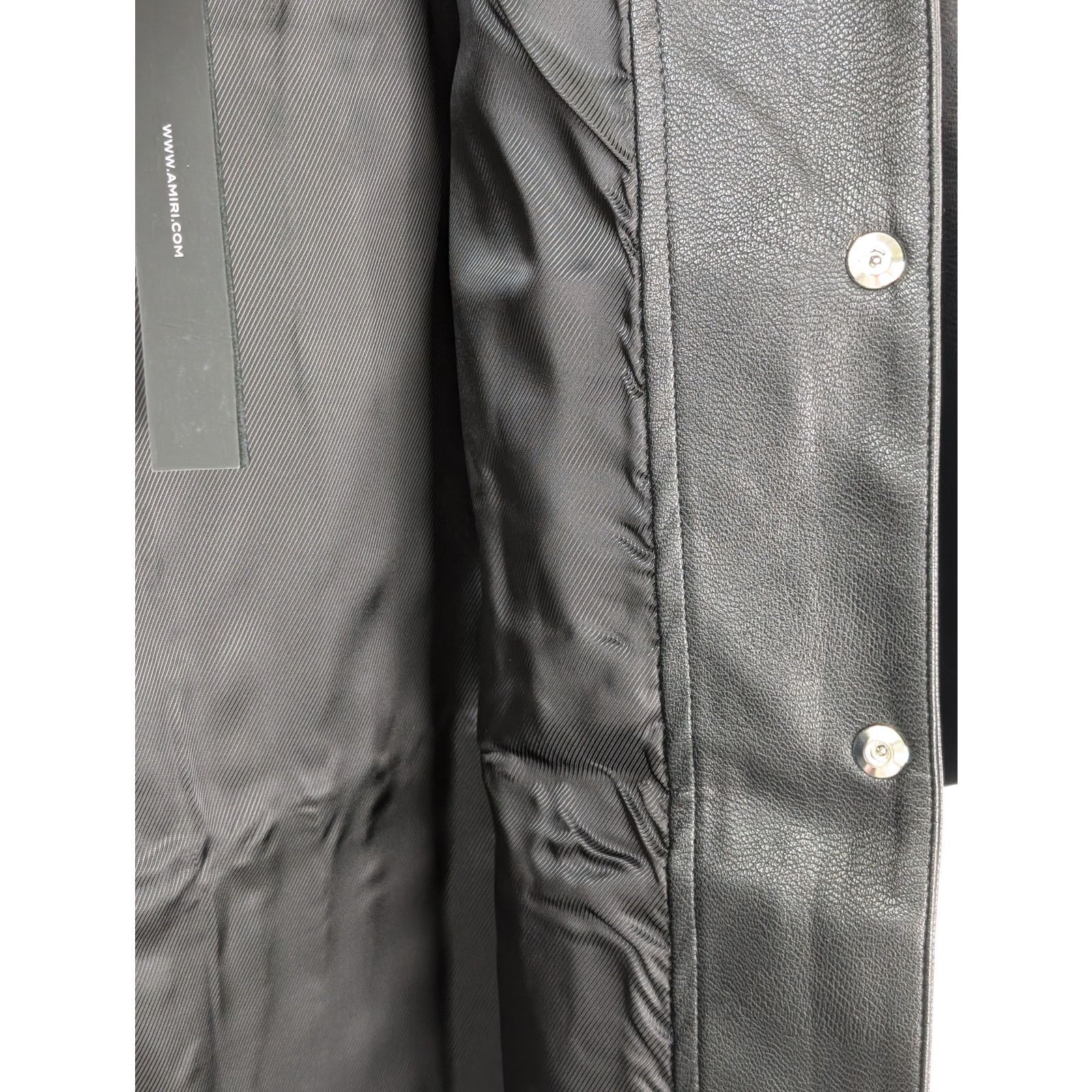 Amiri o1rshd1 Amiri Arts District Button up Shirt Jacket in Black Size US XXL / EU 58 / 5 - 7 Thumbnail