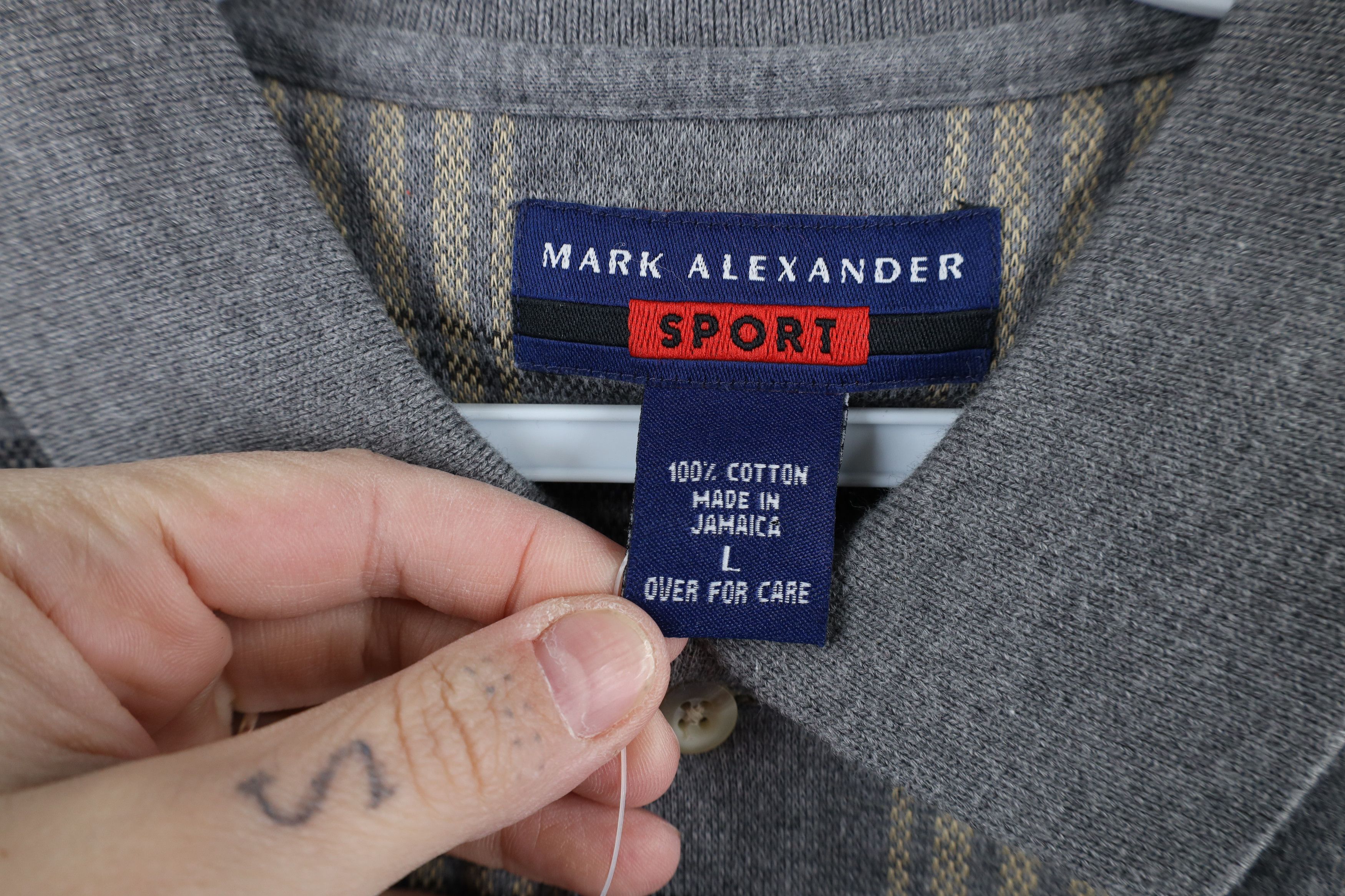Vintage Deadstock Vintage 90s Streetwear Long Sleeve Rugby Polo Size US L / EU 52-54 / 3 - 4 Thumbnail