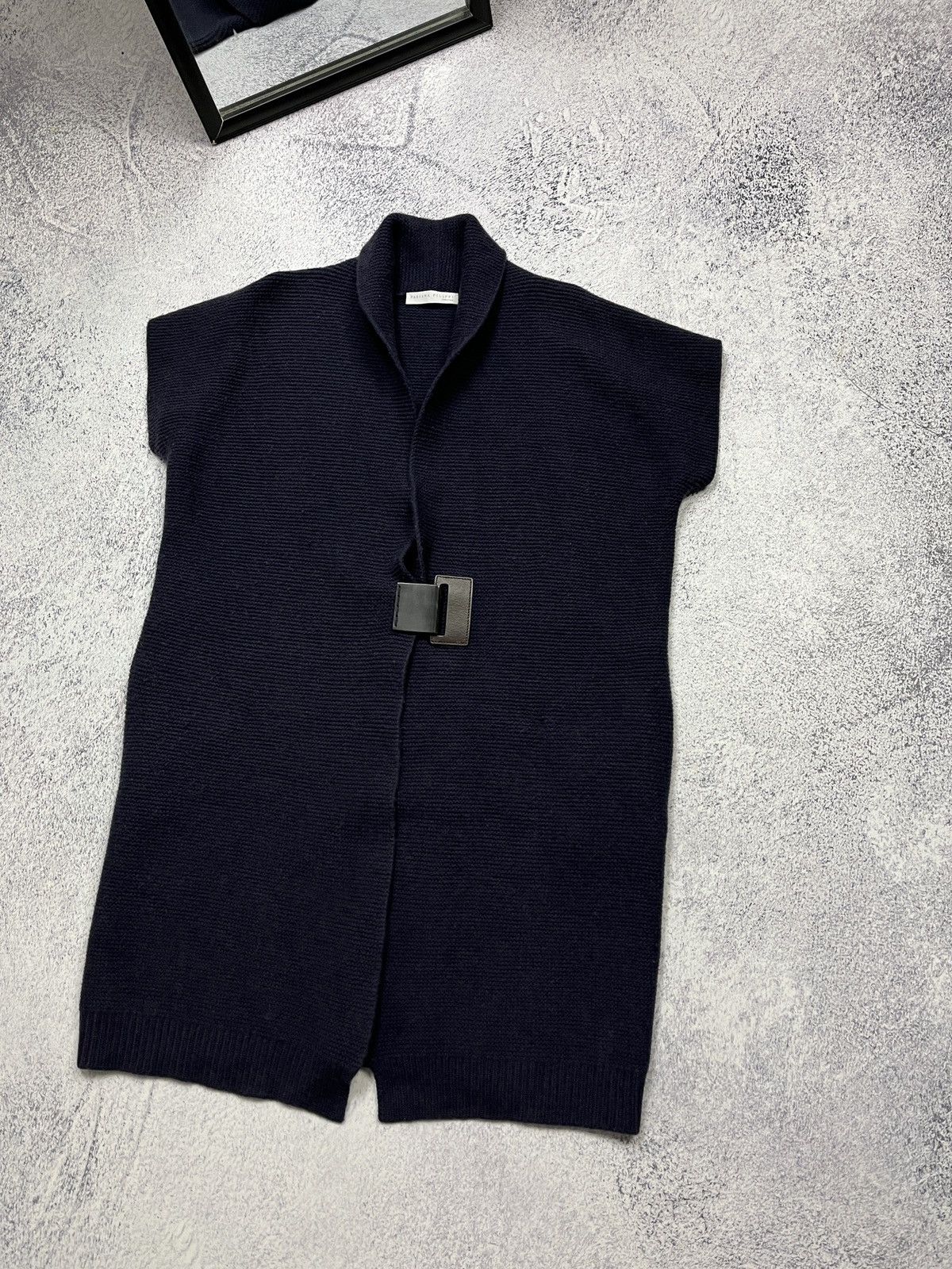 Fabiana Filippi × Japanese Brand Fabiana Filippi Wool Cashmere Silk Sweater Cardigan Vest Size M / US 6-8 / IT 42-44 - 4 Thumbnail