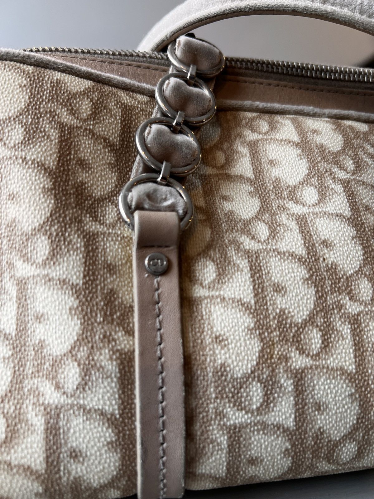 Dior 00s Dior Trotter Romantic Pink Handbag Size ONE SIZE - 5 Thumbnail
