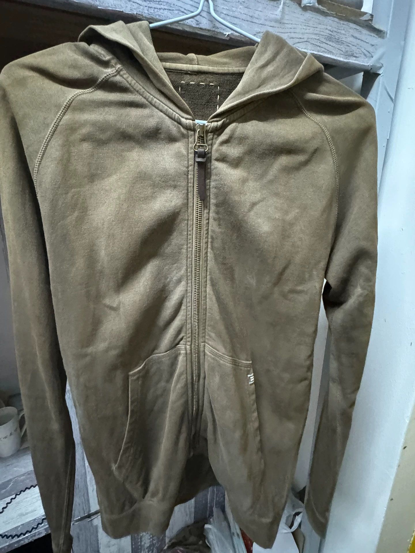 Visvim VISVIM mud dyed zipper hoodie Size US S / EU 44-46 / 1 - 1 Thumbnail