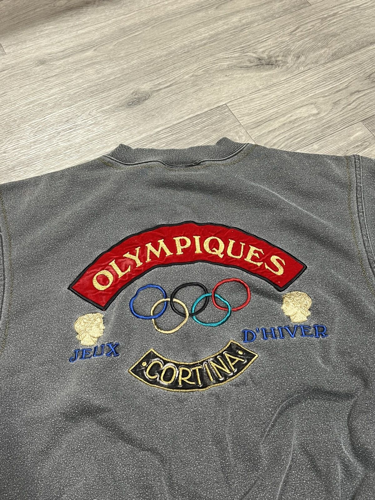 Adidas Olympic Grenoble Cortina St.Moritz 1968 sweatshirt
