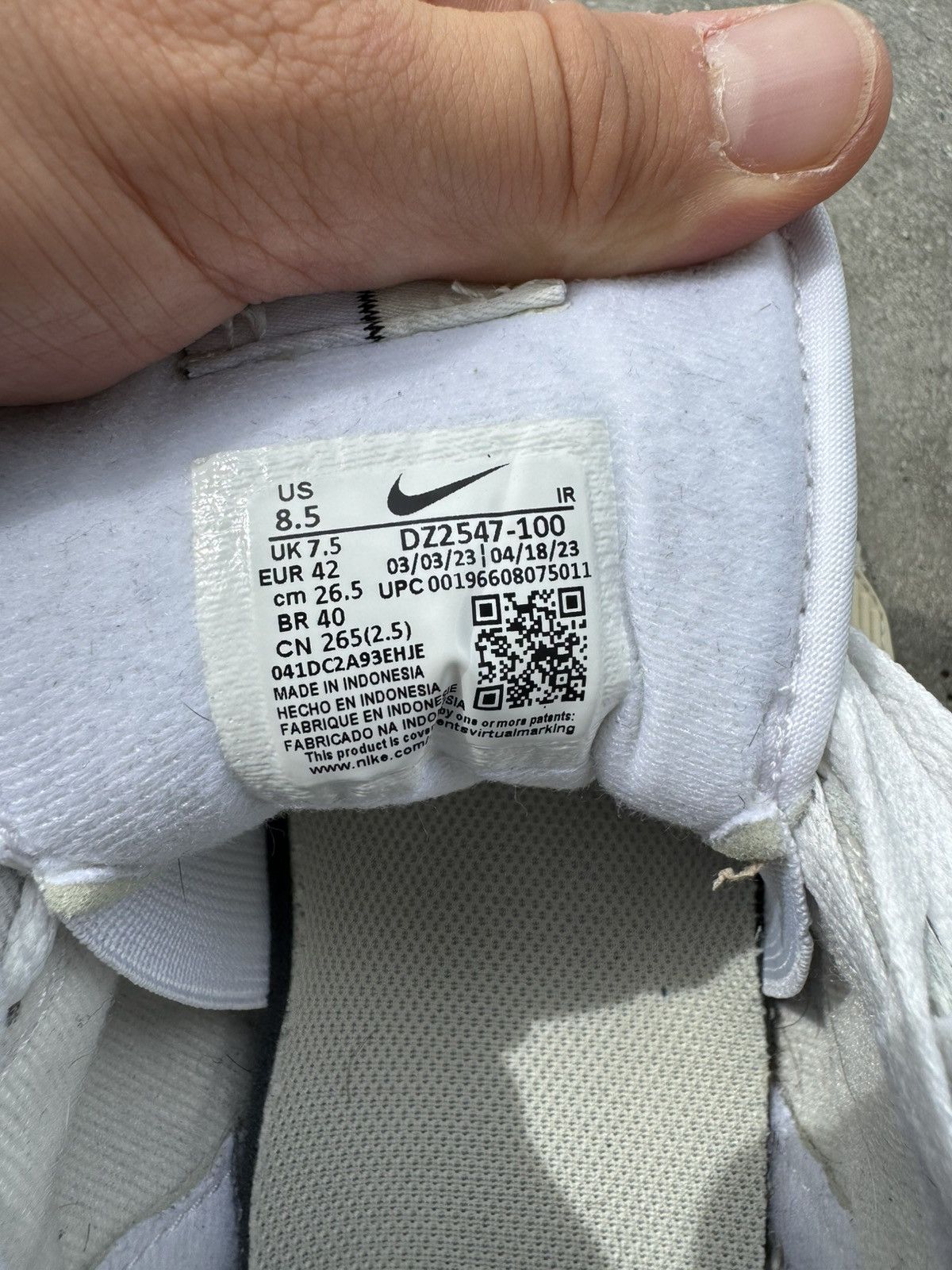 Nike NIKE air Trainer 1 Sneakers Hype Streetwear rare Size US 8.5 / EU 41-42 - 7 Thumbnail