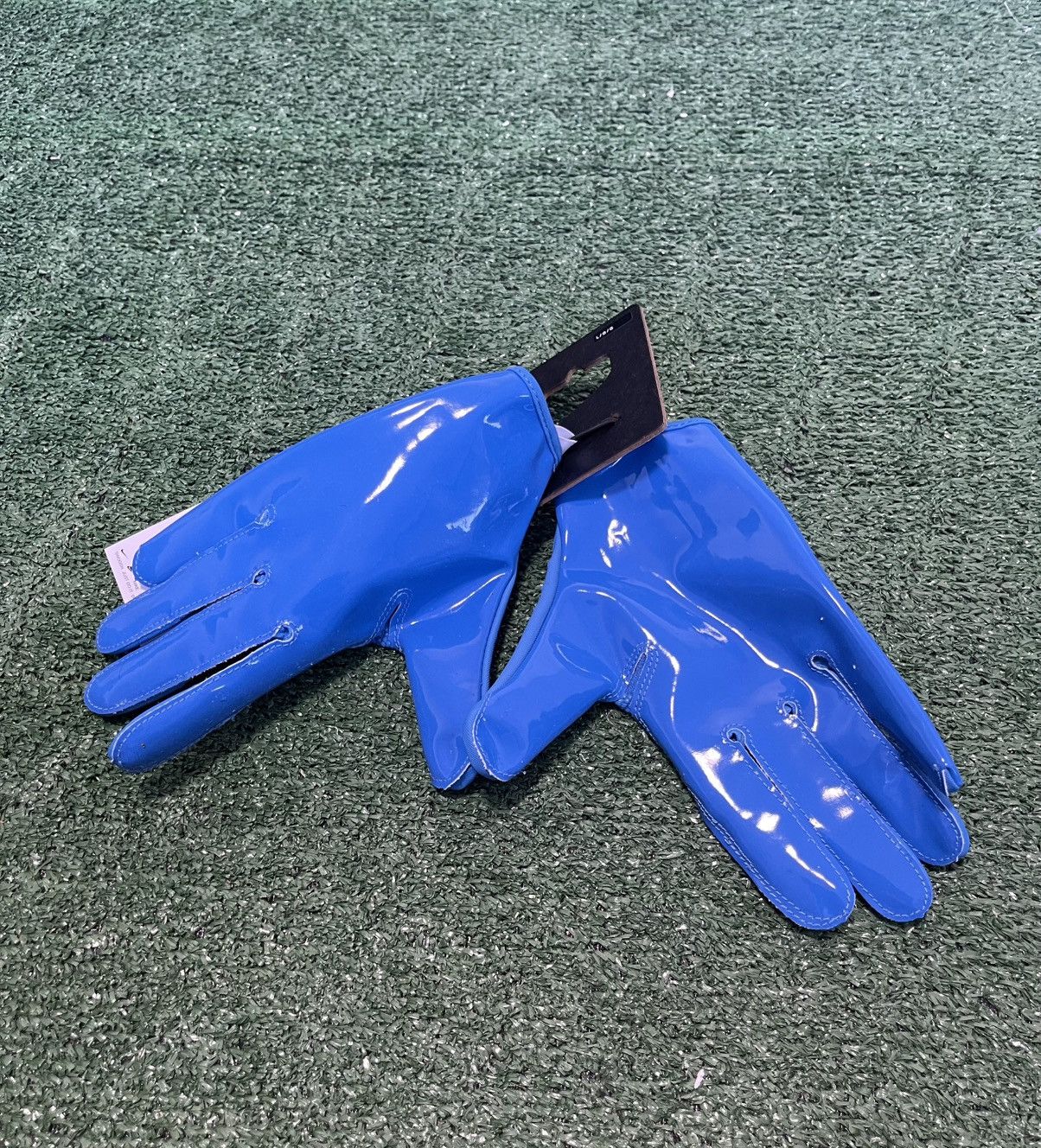 Nike Nike Vapor Jet 7.0 Receiver Football Gloves Blue NFL DX4522 Size ONE SIZE - 2 Thumbnail