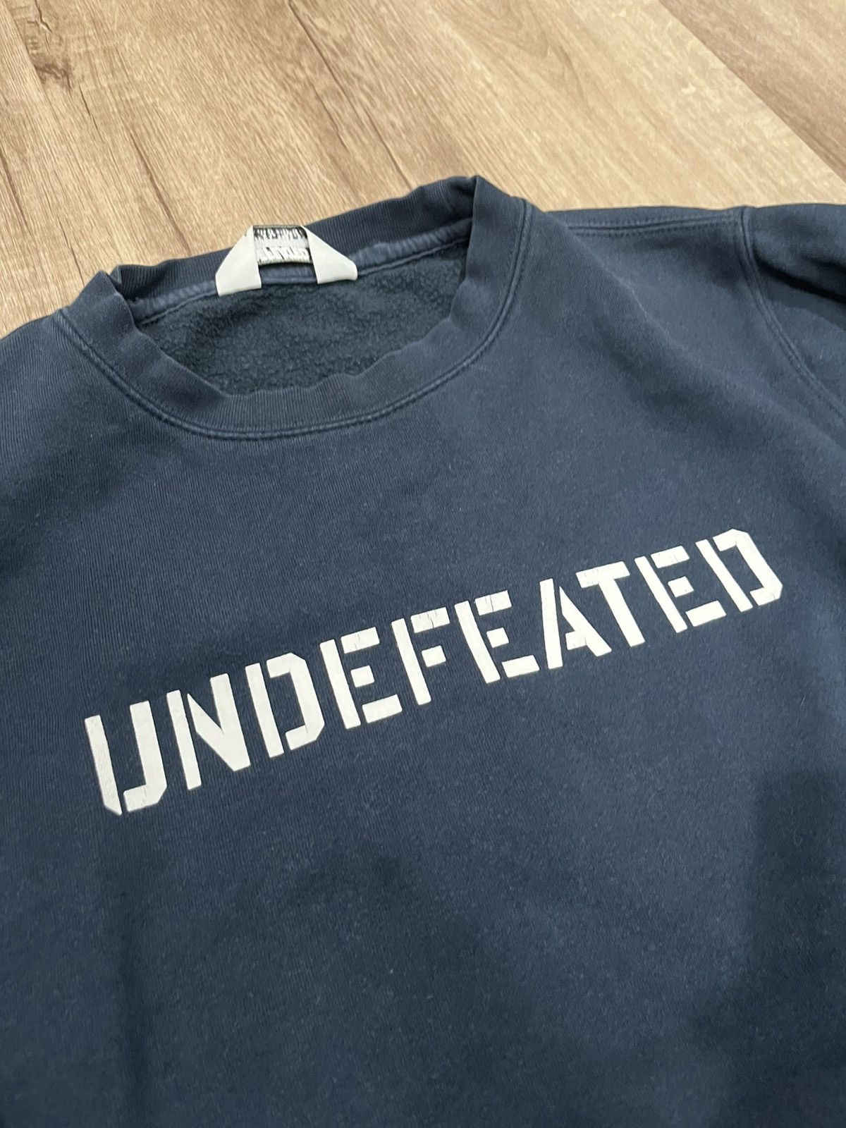 Undefeated Undefeated Logo Sweater Navy Size US M / EU 48-50 / 2 - 1 Thumbnail
