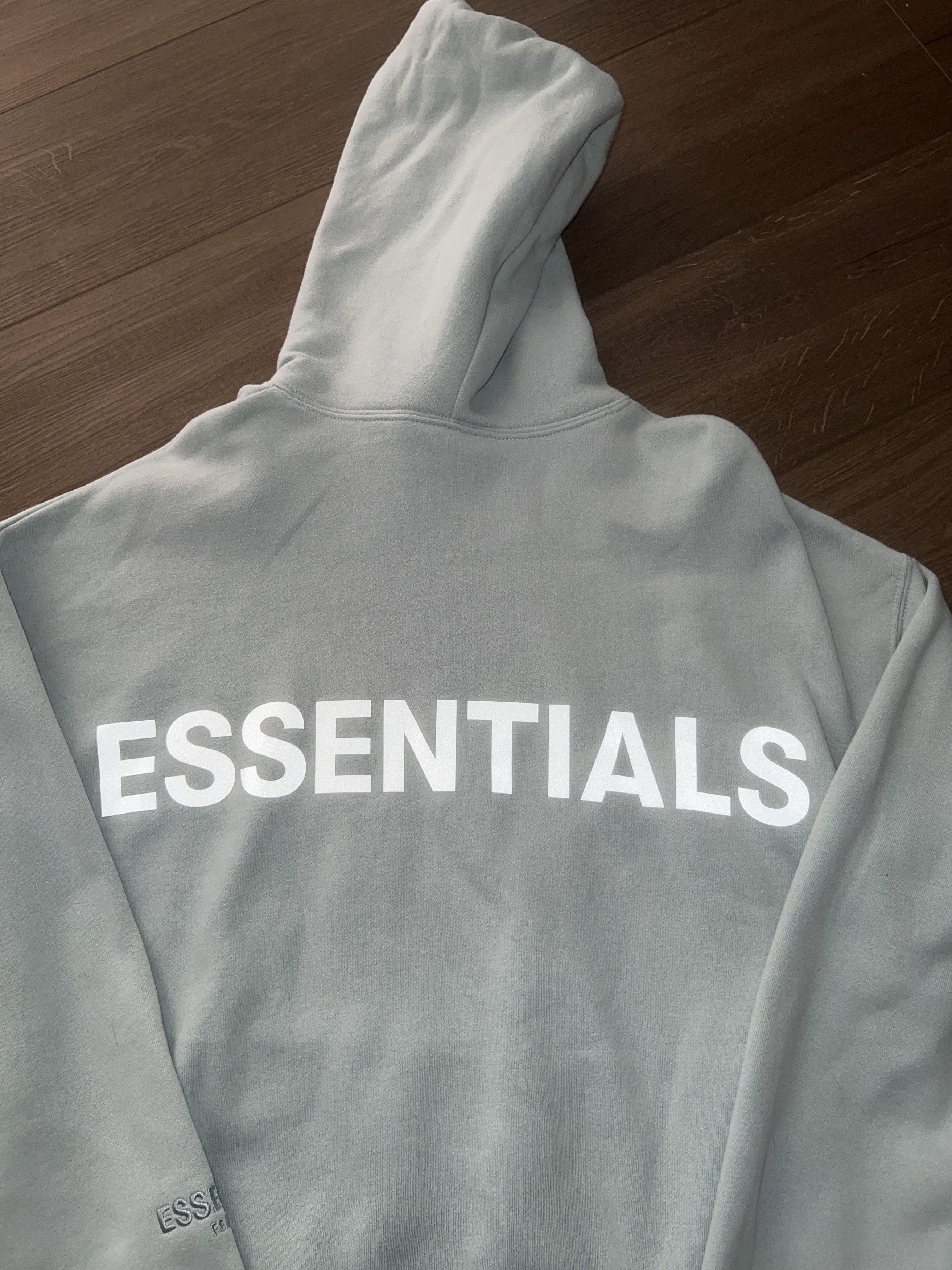 Fear of God Essentials 3M Logo Pullover Hoodie | eBay