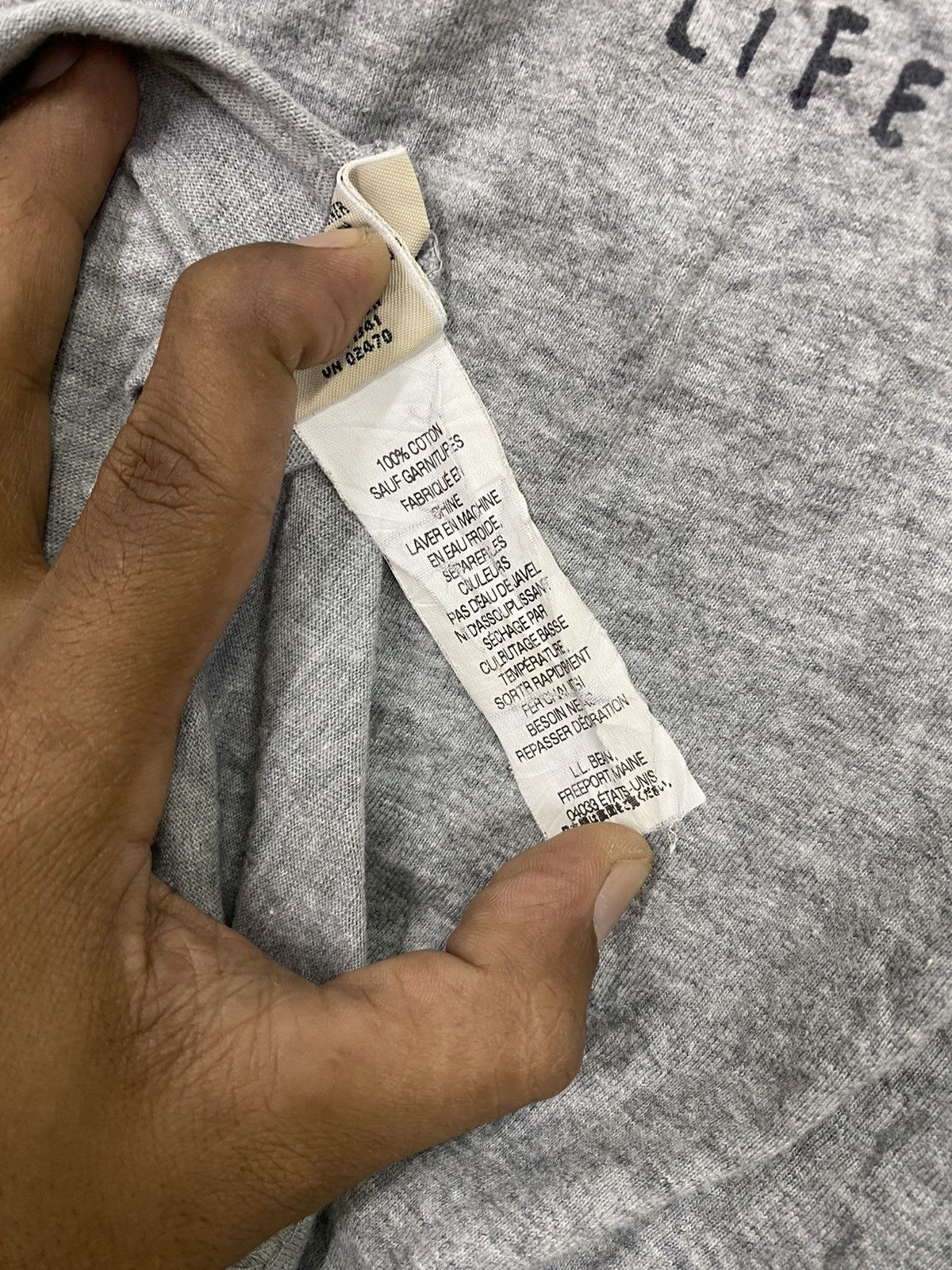 L.L. Bean VINTAGE L.L.BEAN THE EAY LIFE SHOULD BE VERY RARE Size US S / EU 44-46 / 1 - 7 Thumbnail