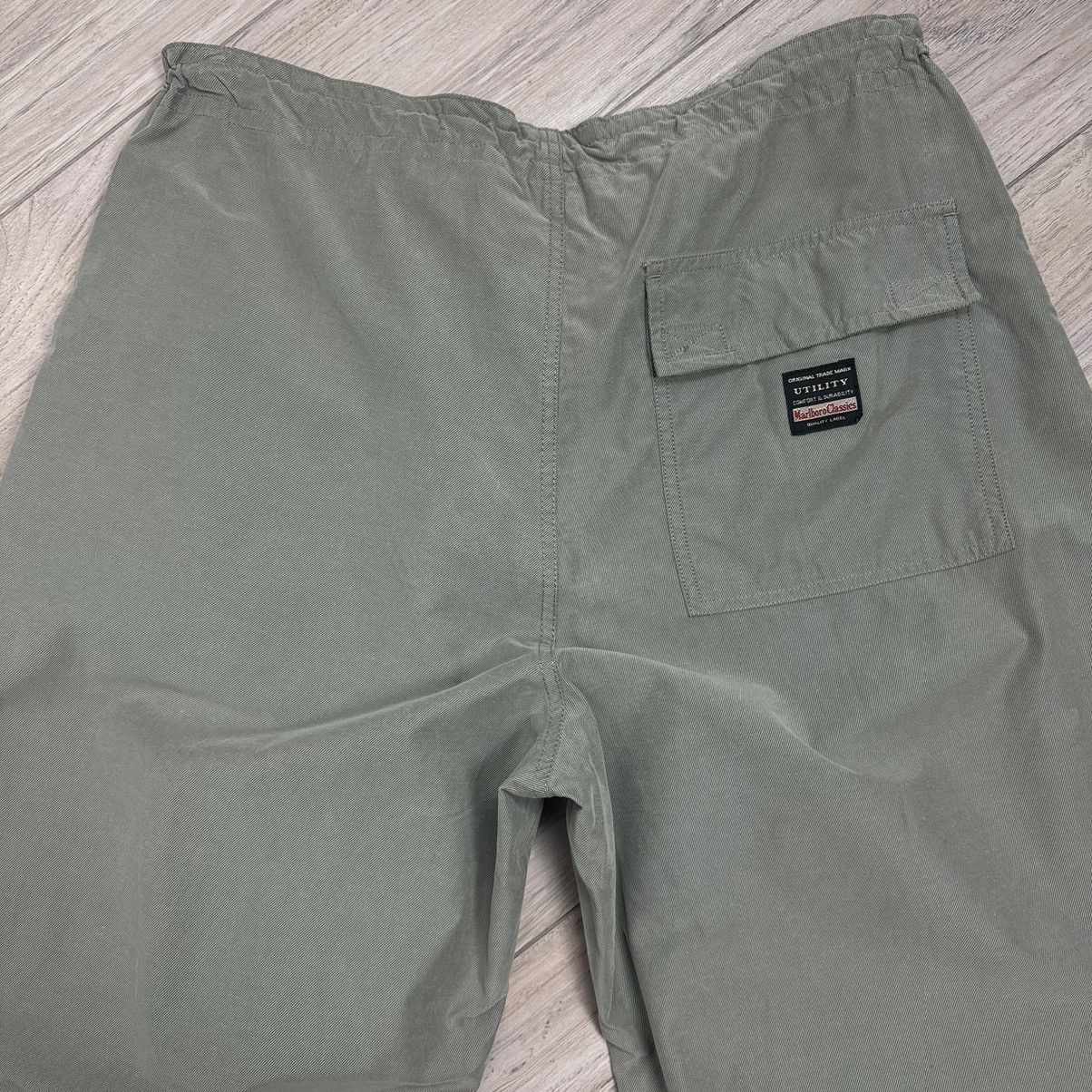 Marlboro Vintage Marlboro Classics Y2K Utility Cargo Beige Pants Size US 33 - 11 Thumbnail