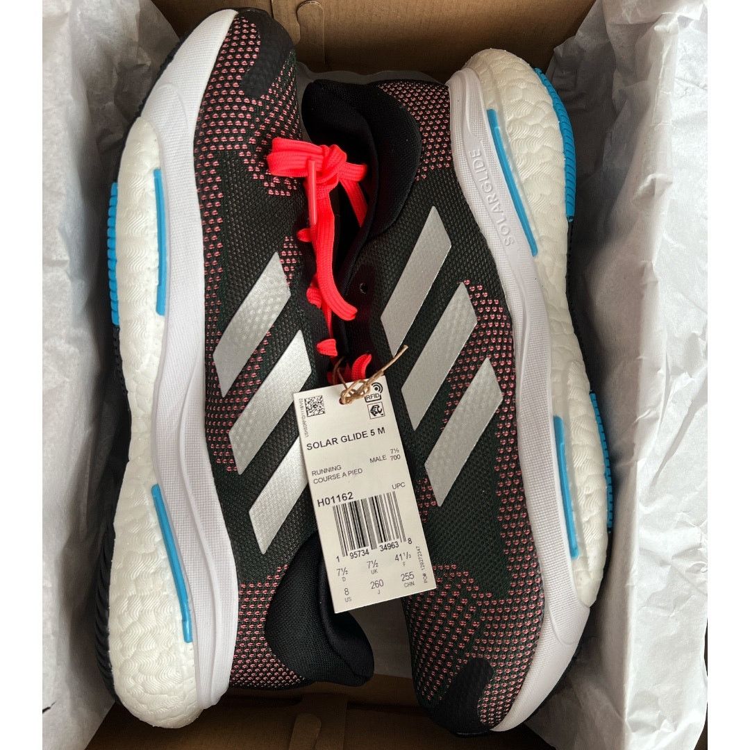Adidas Adidas Solar Glide 5 Knit Upper Boost Midsole Sneakers, US8 Size US 8 / EU 41 - 13 Thumbnail
