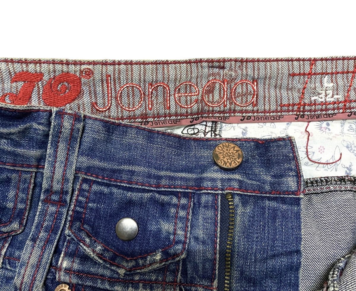 If Six Was Nine Rare Design Vintage Japanese Brand Joneaa Jeans 2000s Size US 32 / EU 48 - 7 Thumbnail