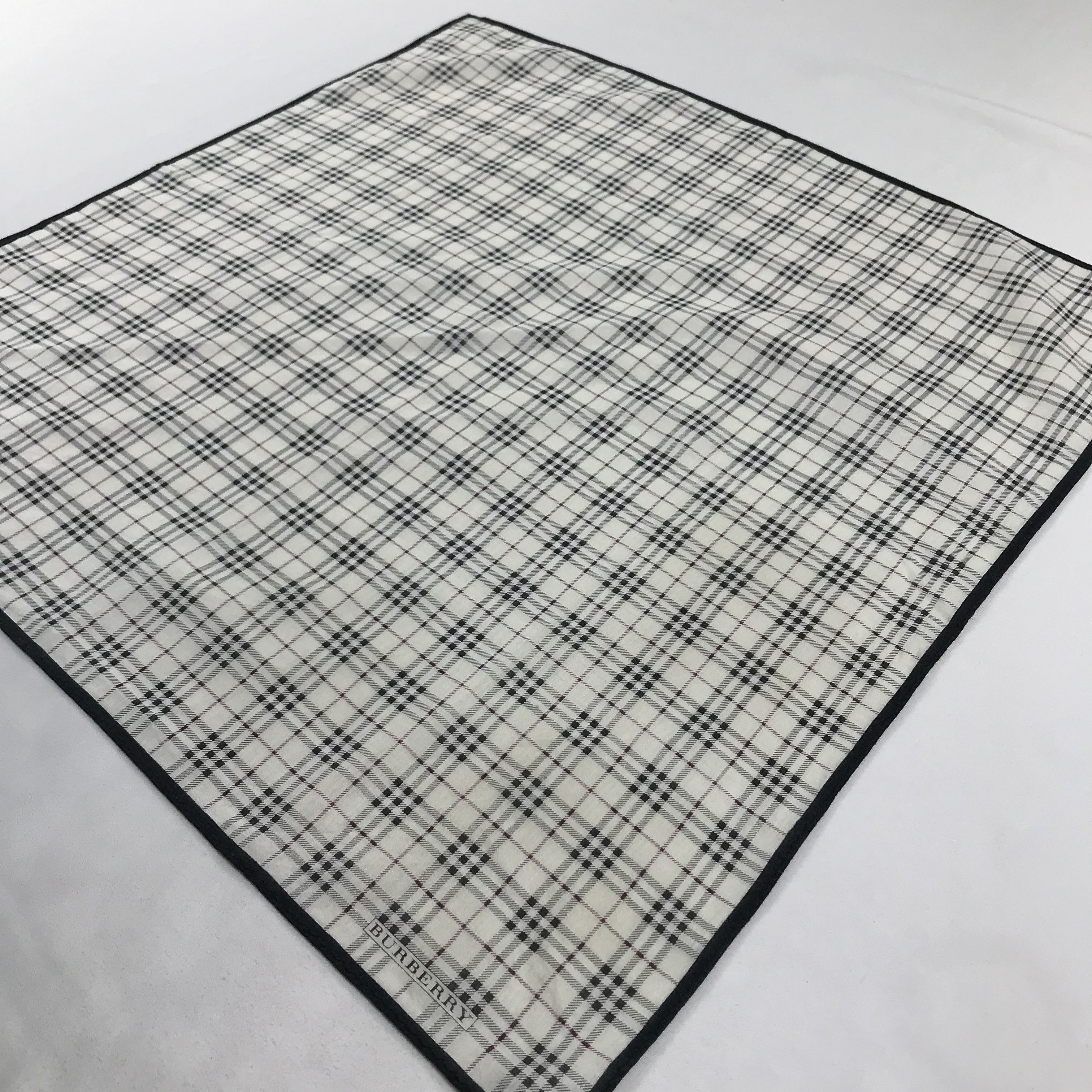 Burberry × Vintage Burberry Bandana/ Handkerchief / Neckerchief Size ONE SIZE - 4 Thumbnail