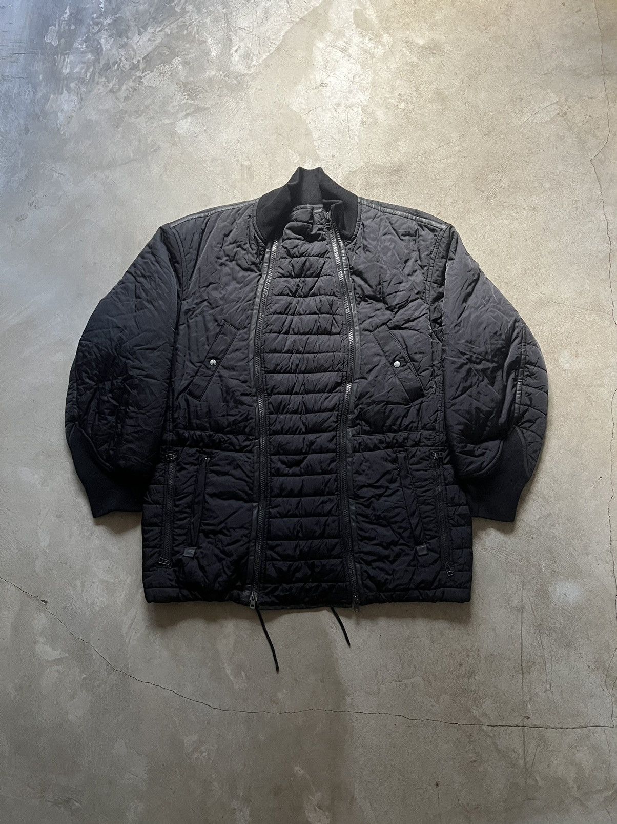 Issey Miyake × Japanese Brand × Vintage Rare Vintage Issey Miyake Long Puffer Parka Jacket Size US M / EU 48-50 / 2 - 2 Thumbnail