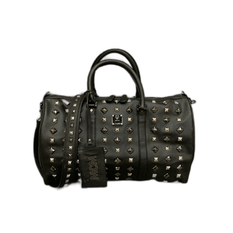 MCM MCM Black Studded Travel Handbag Crossbody-yf Size ONE SIZE - 1 Thumbnail