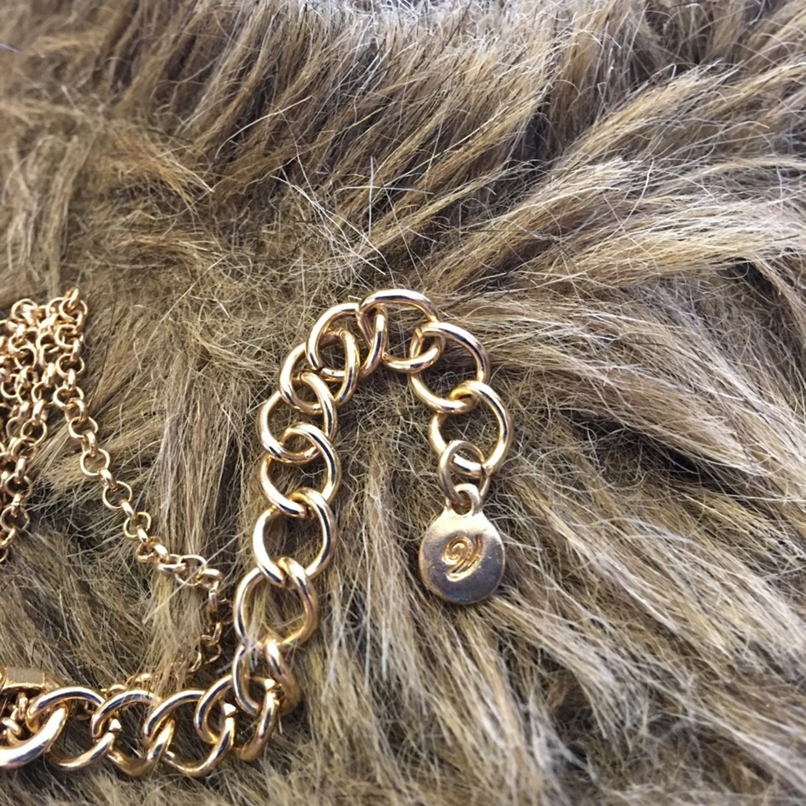 Vintage Vintage Vida layered Pom Pom crystal long necklace Size ONE SIZE - 9 Thumbnail