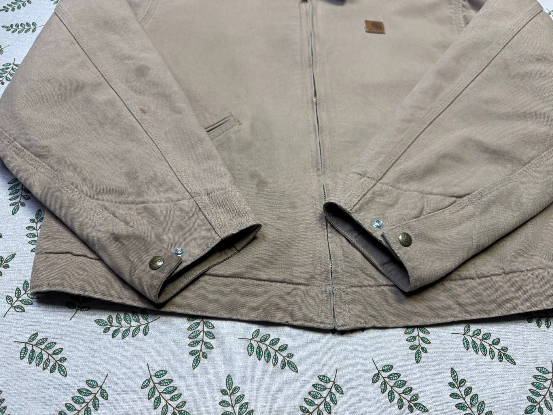 Carhartt Carhartt Vintage J204 Detroit Jacket Sand XL Size US XL / EU 56 / 4 - 3 Thumbnail