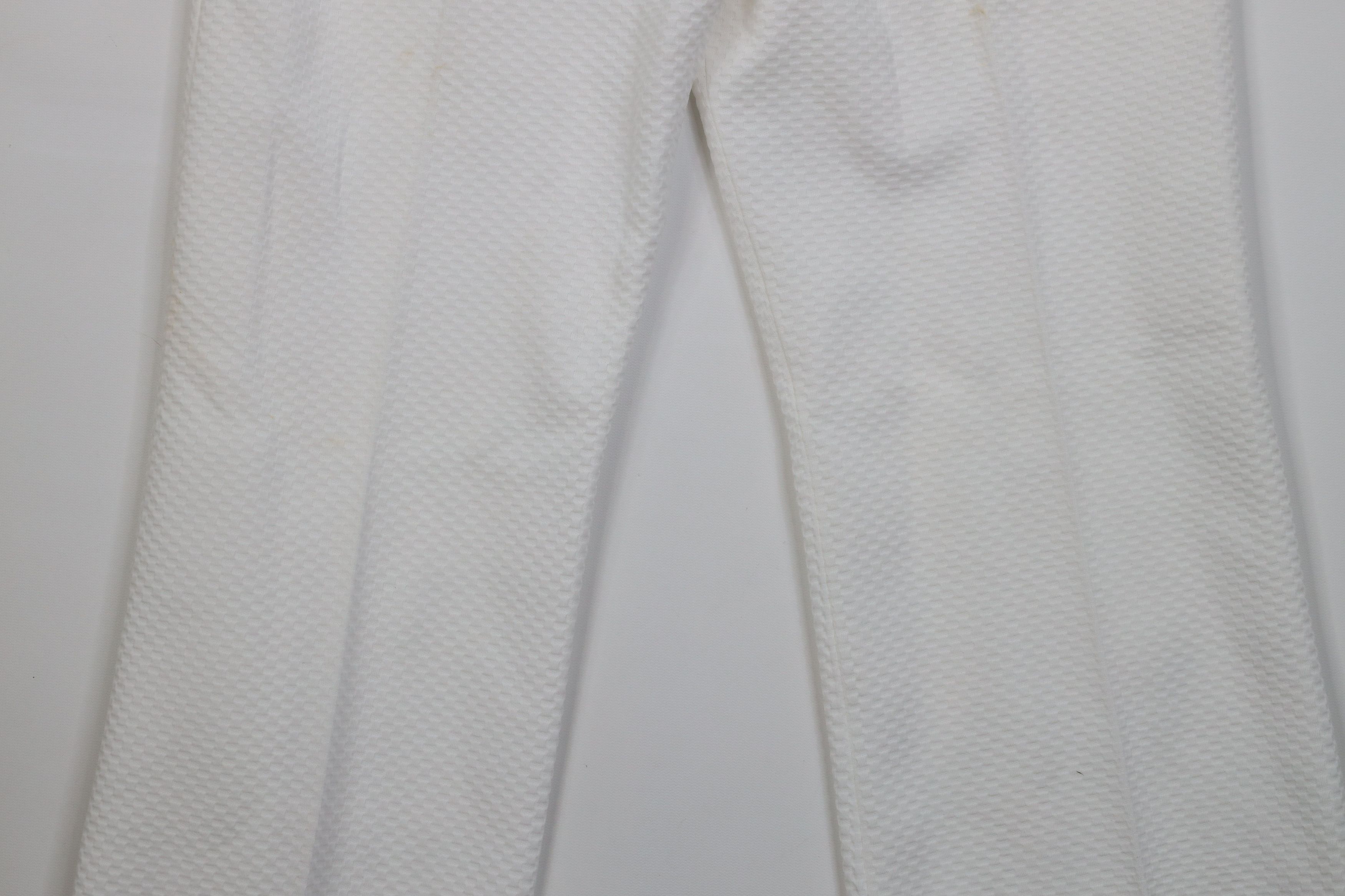 Vintage Deadstock Vintage 70s Wide Leg Bell Bottoms Pants White USA Size 36" / US 14 / IT 50 - 11 Thumbnail