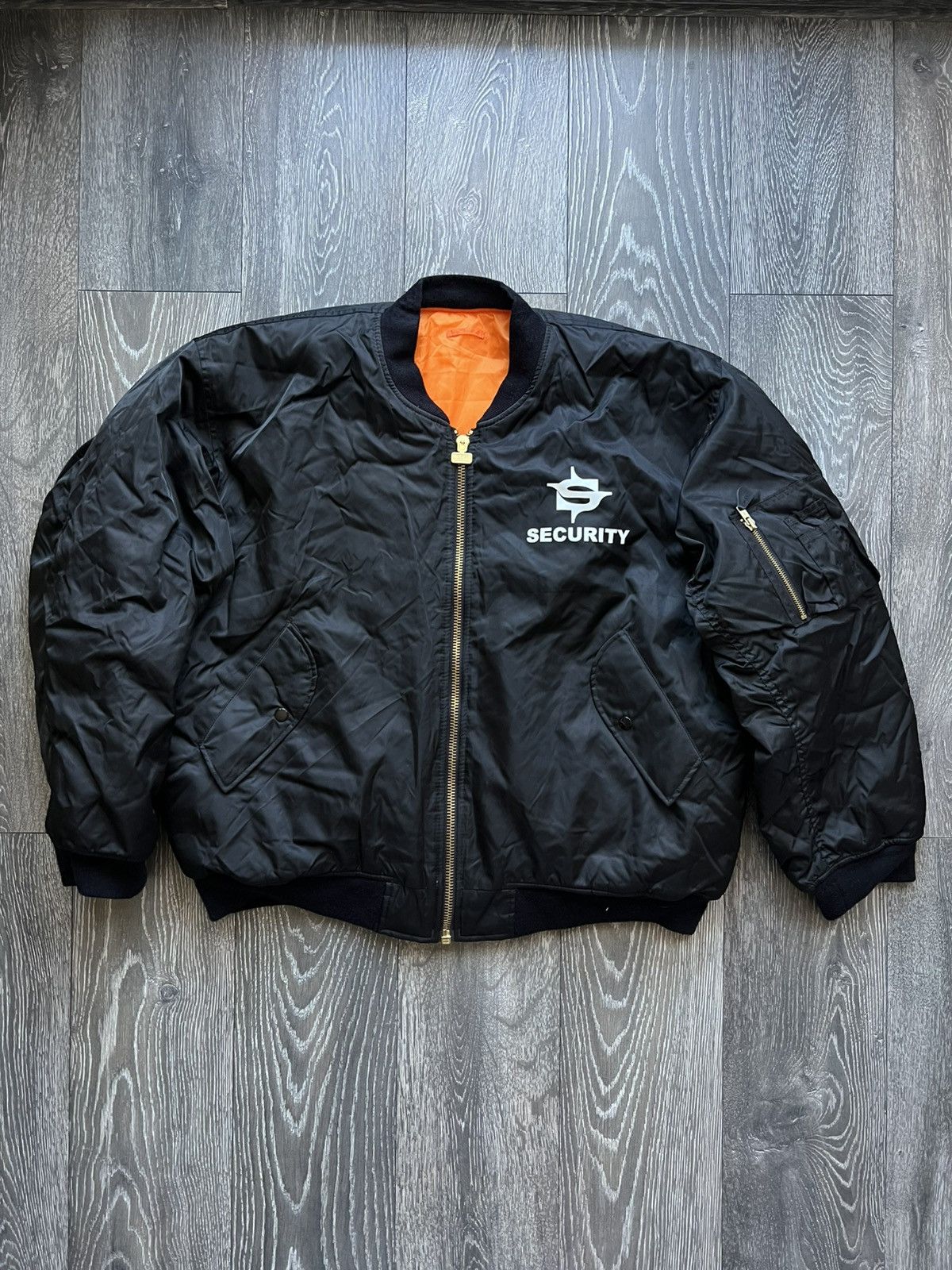 Vision Streetwear style Military Flight Bomber Jacket Size US XL / EU 56 / 4 - 2 Thumbnail