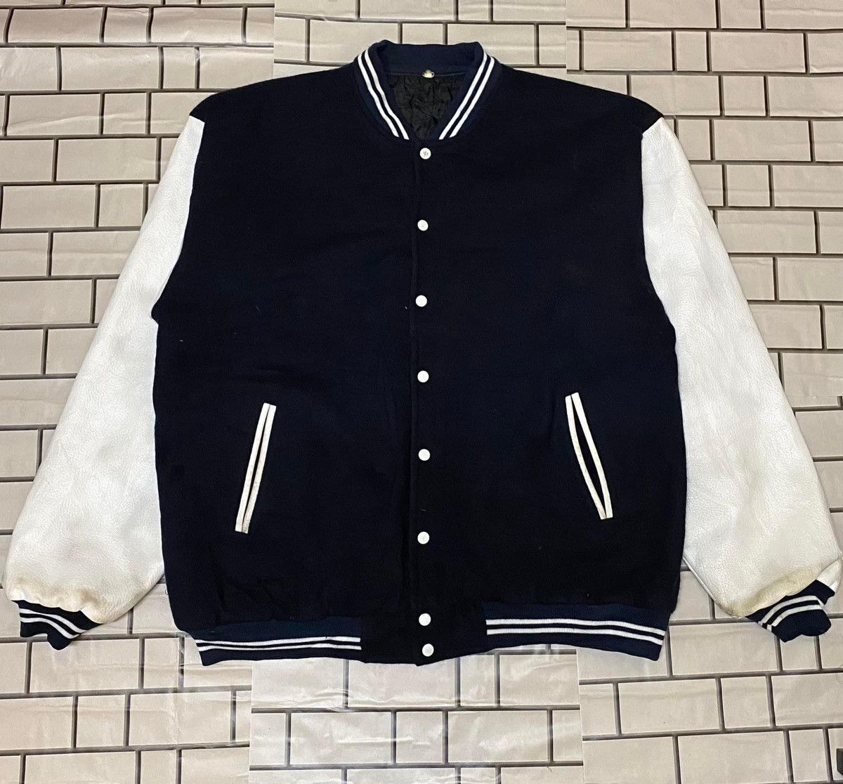 Japanese Brand Varsity jacket Size US XXL / EU 58 / 5 - 1 Thumbnail