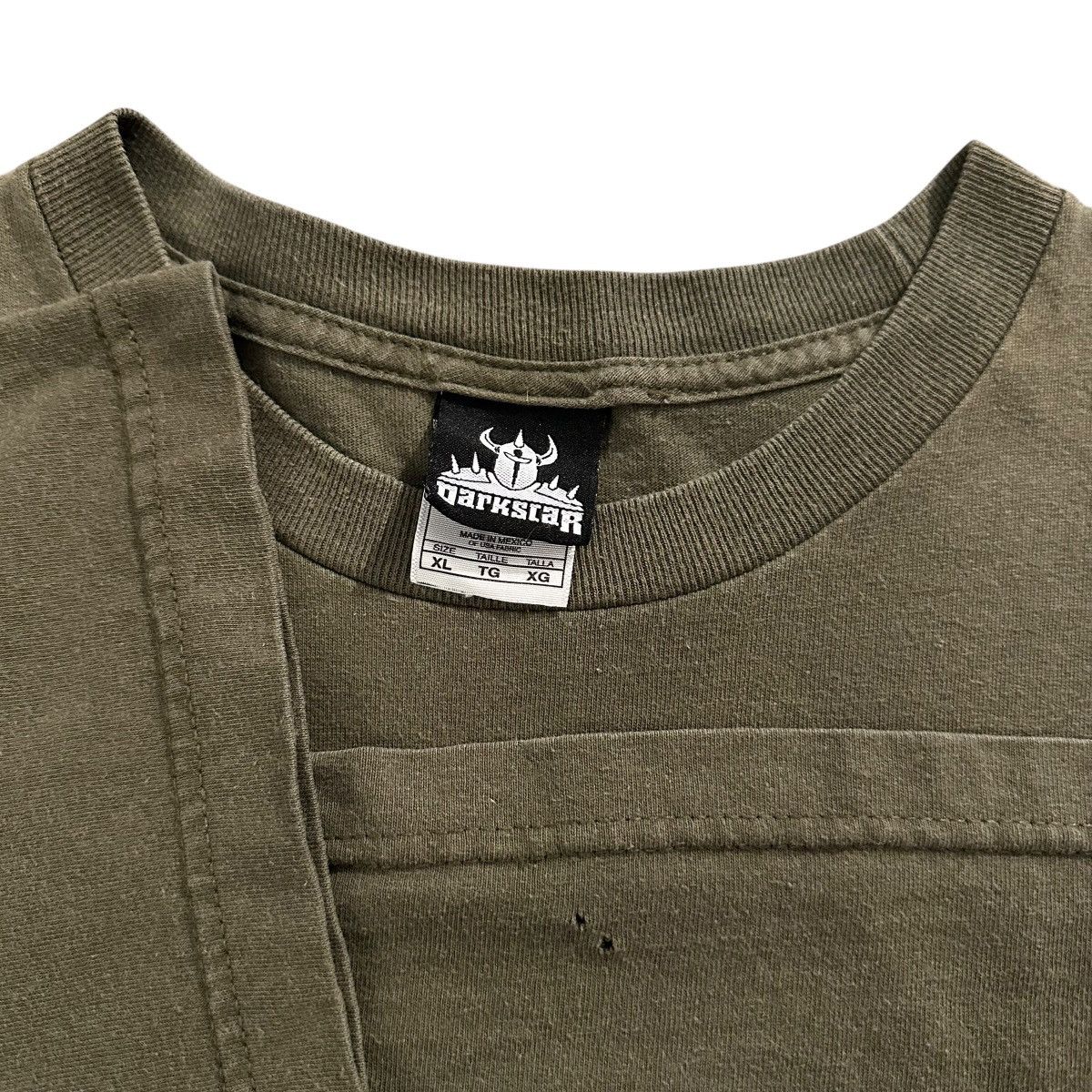 Vintage Vintage DarkStar skateboarding Y2K shirt size Small Size US S / EU 44-46 / 1 - 3 Thumbnail