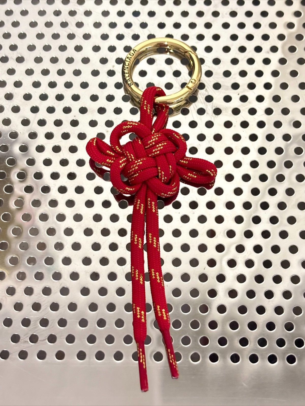 Balenciaga Balenciaga Chinese knot keychain Size ONE SIZE - 1 Thumbnail