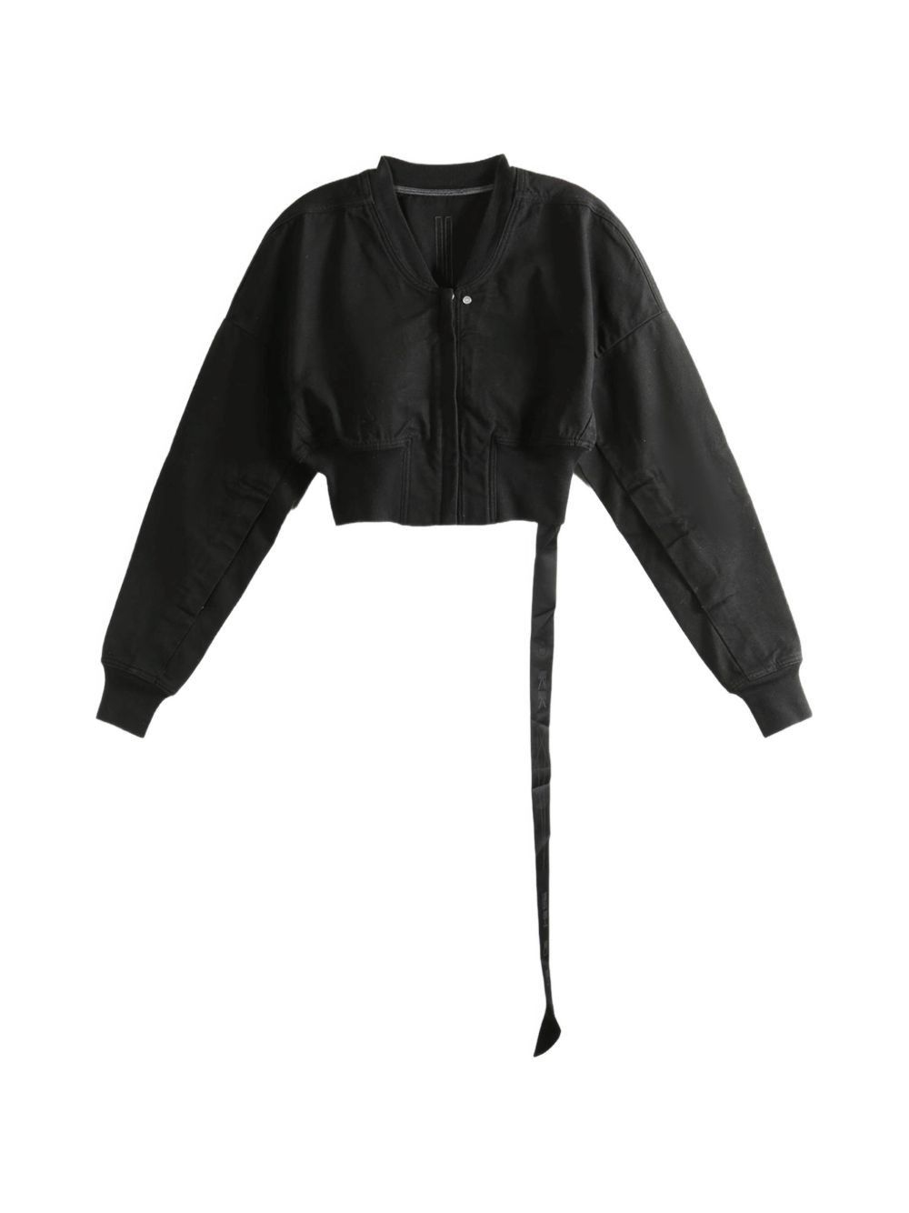 Rick Owens Drkshdw COTTON CROPPED BOMBER JACKET Size L / US 10 / IT 46 - 1 Thumbnail