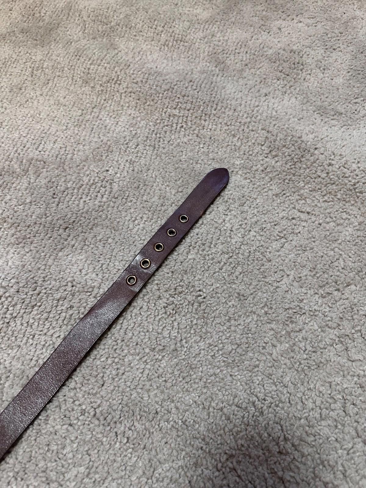 Burberry Burberry Brown Leather Belt 36/90 Size ONE SIZE - 7 Thumbnail