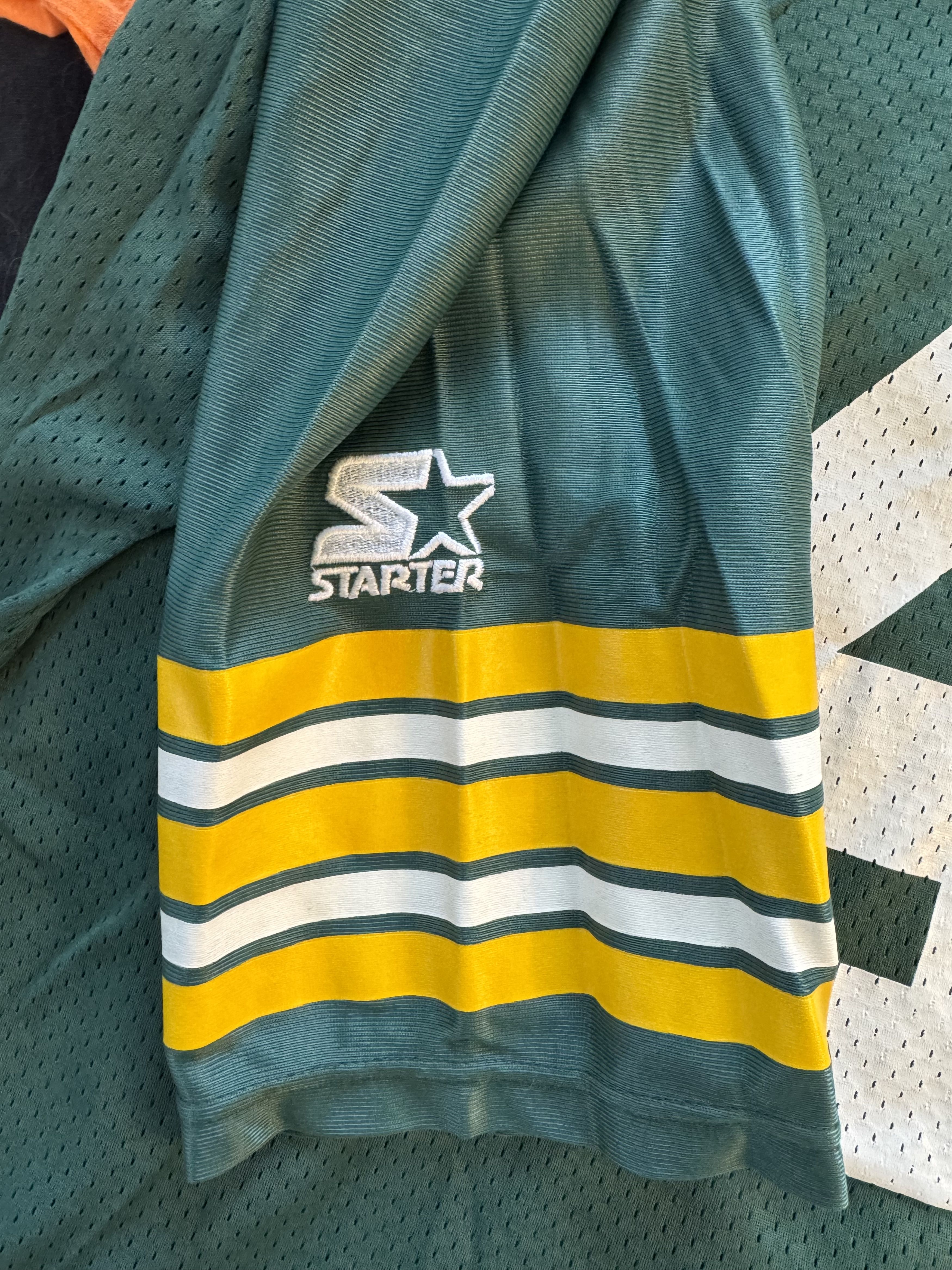 NFL × Starter × Vintage Vintage Starter Brett Favre Green Bay Packers Jersey Size US XXL / EU 58 / 5 - 10 Thumbnail