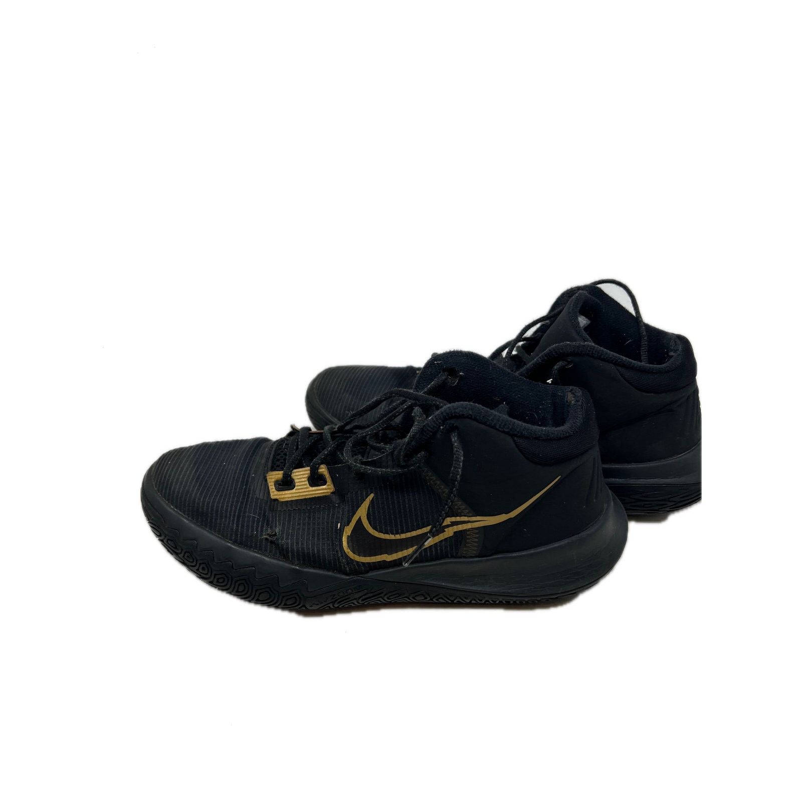 Nike Nike Kyrie Flytrap 4 Black Metallic Gold Mens 10 Size US 10 / EU 43 - 2 Thumbnail