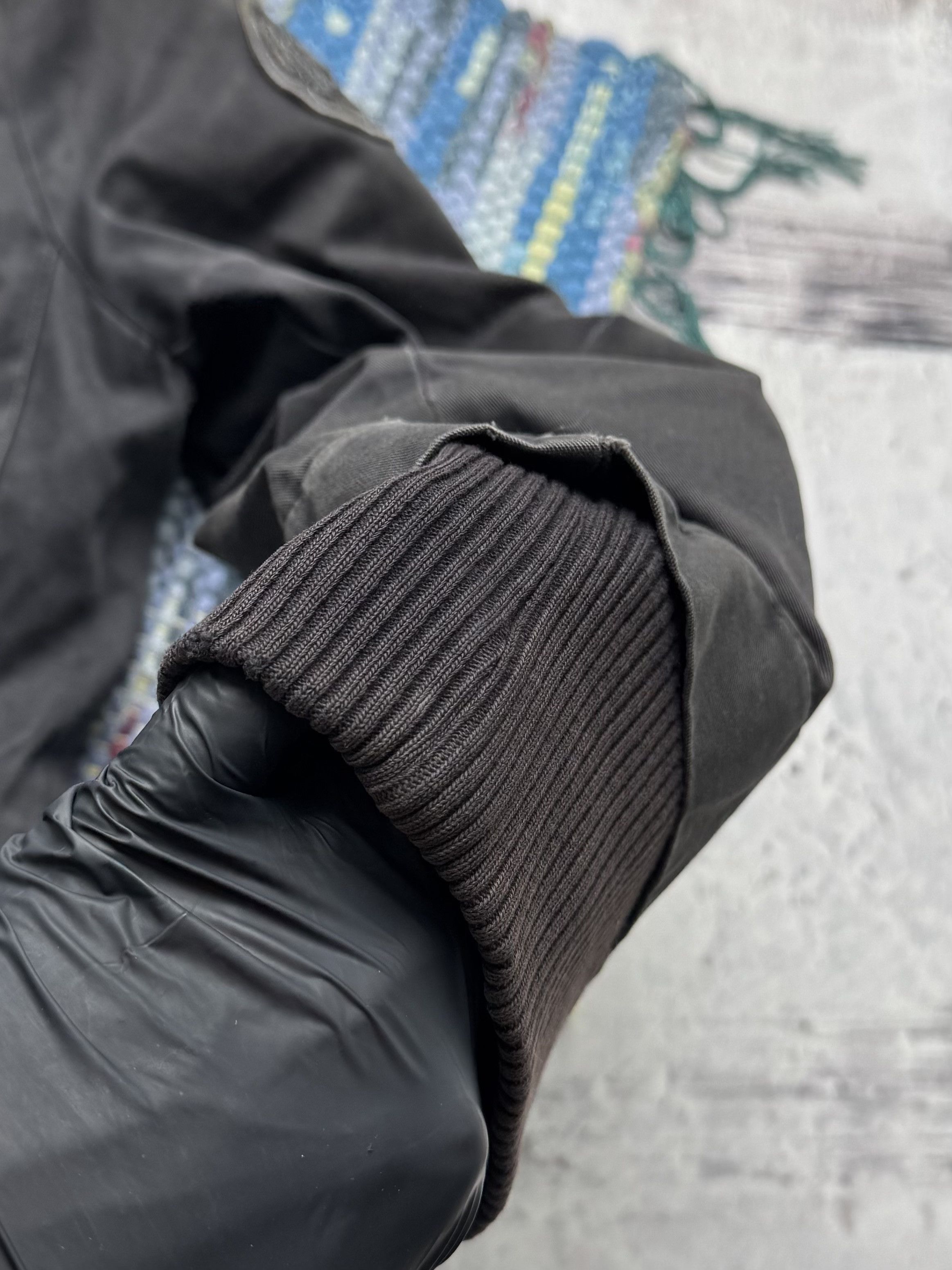 Vintage Vintage Black Crop Jacket Bomber Zip Utility Casual Coat Size M / US 6-8 / IT 42-44 - 12 Thumbnail