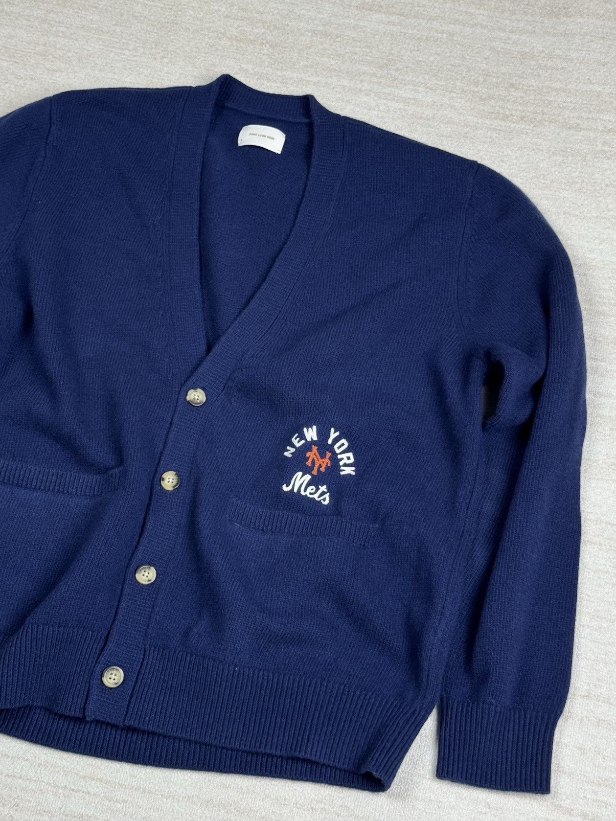 Aime Leon Dore Aime Leon Dore x New York Mets Merino Cardigan Size US L / EU 52-54 / 3 - 5 Thumbnail