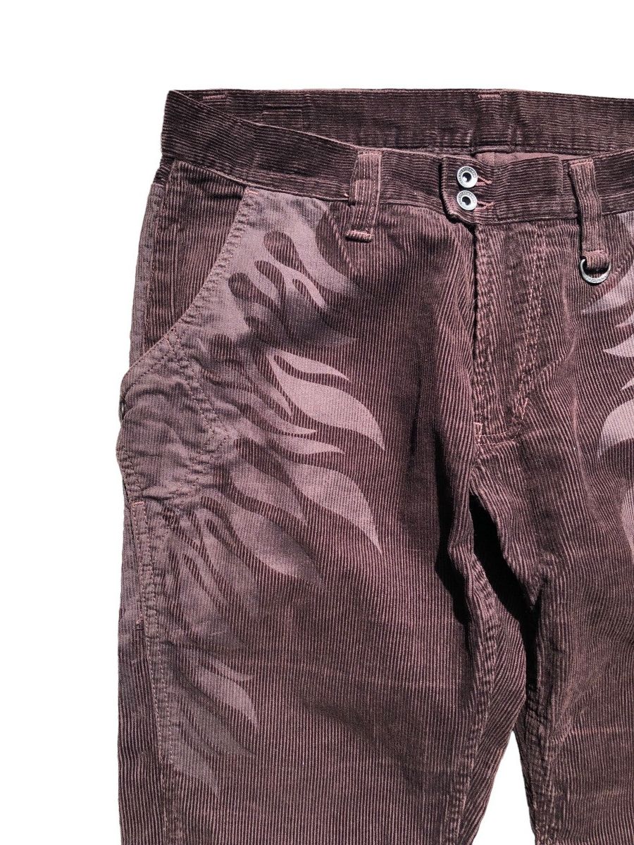 Nicole Club Nicole Club For Men tribal design flare pants Size US 32 / EU 48 - 5 Thumbnail