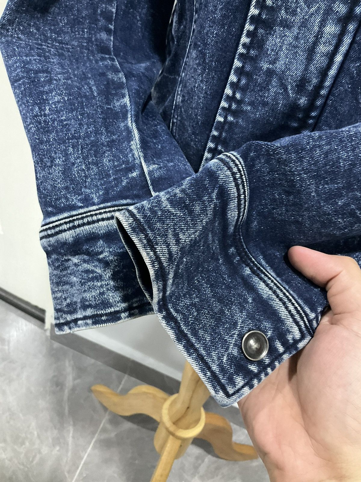 If Six Was Nine × Japanese Brand × Le Grande Bleu (L.G.B.) Rare Jacket Biker Denim Japan Brand Size S / US 4 / IT 40 - 11 Thumbnail