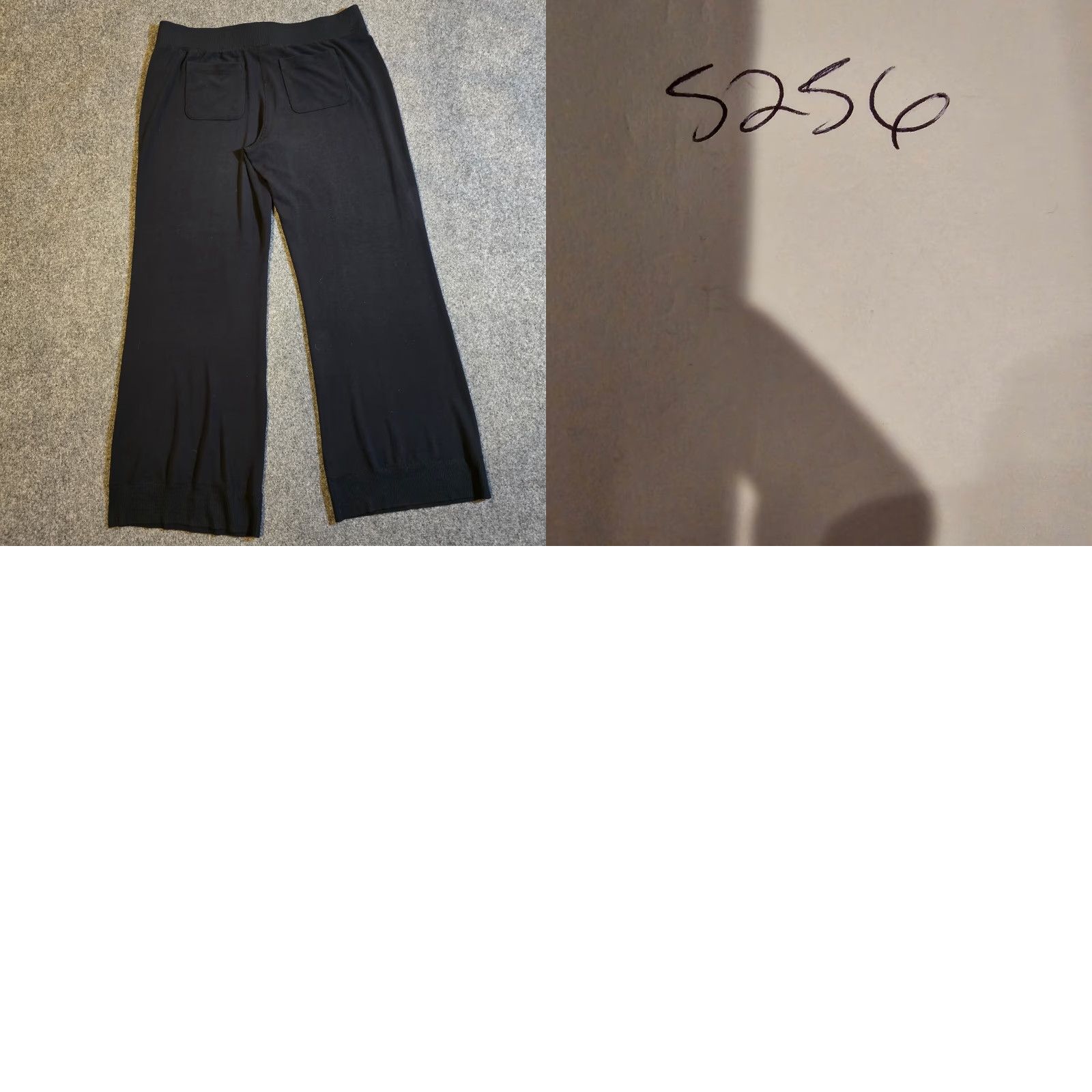 Vintage Cabi Pants Women XL Black Knit Wide-Leg Sweatpant Pull On Stretch Comfort Casual - Pants - Women - XL - Black - Knit - Wide-Leg - Sweatpants Size 40" / US 18 - 8 Thumbnail