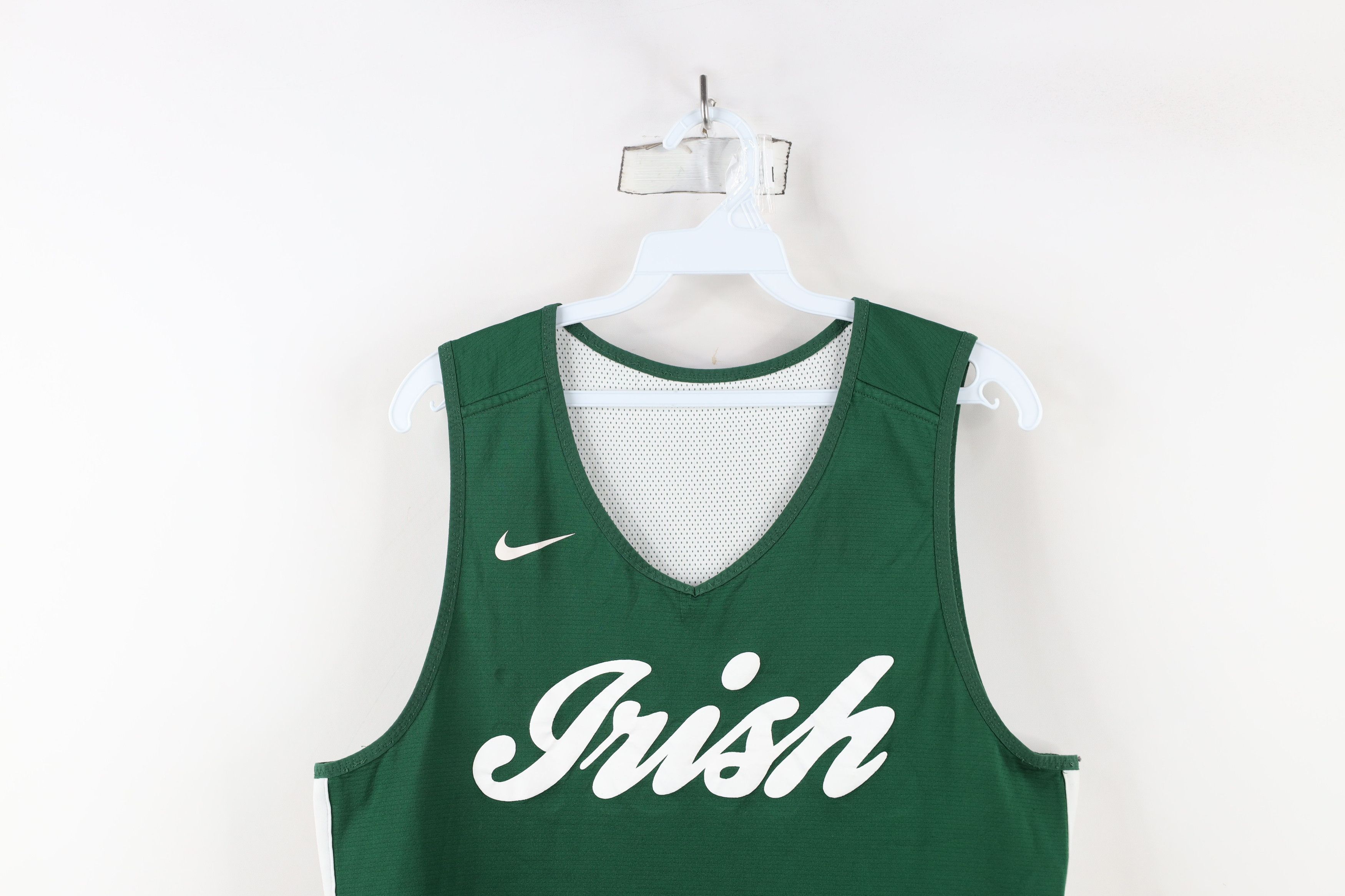 Nike × Vintage Vintage Nike Spell Script Irish Reversible Basketball Jersey Size US M / EU 48-50 / 2 - 2 Thumbnail