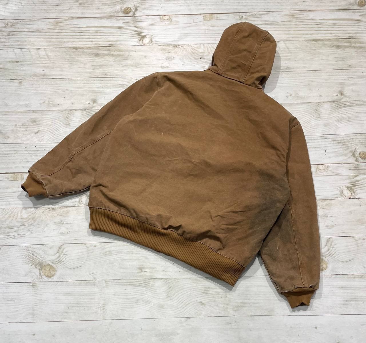 Carhartt Vintage Carhartt Active Jacket Faded Distressed Work Bomber Size US XXL / EU 58 / 5 - 11 Thumbnail