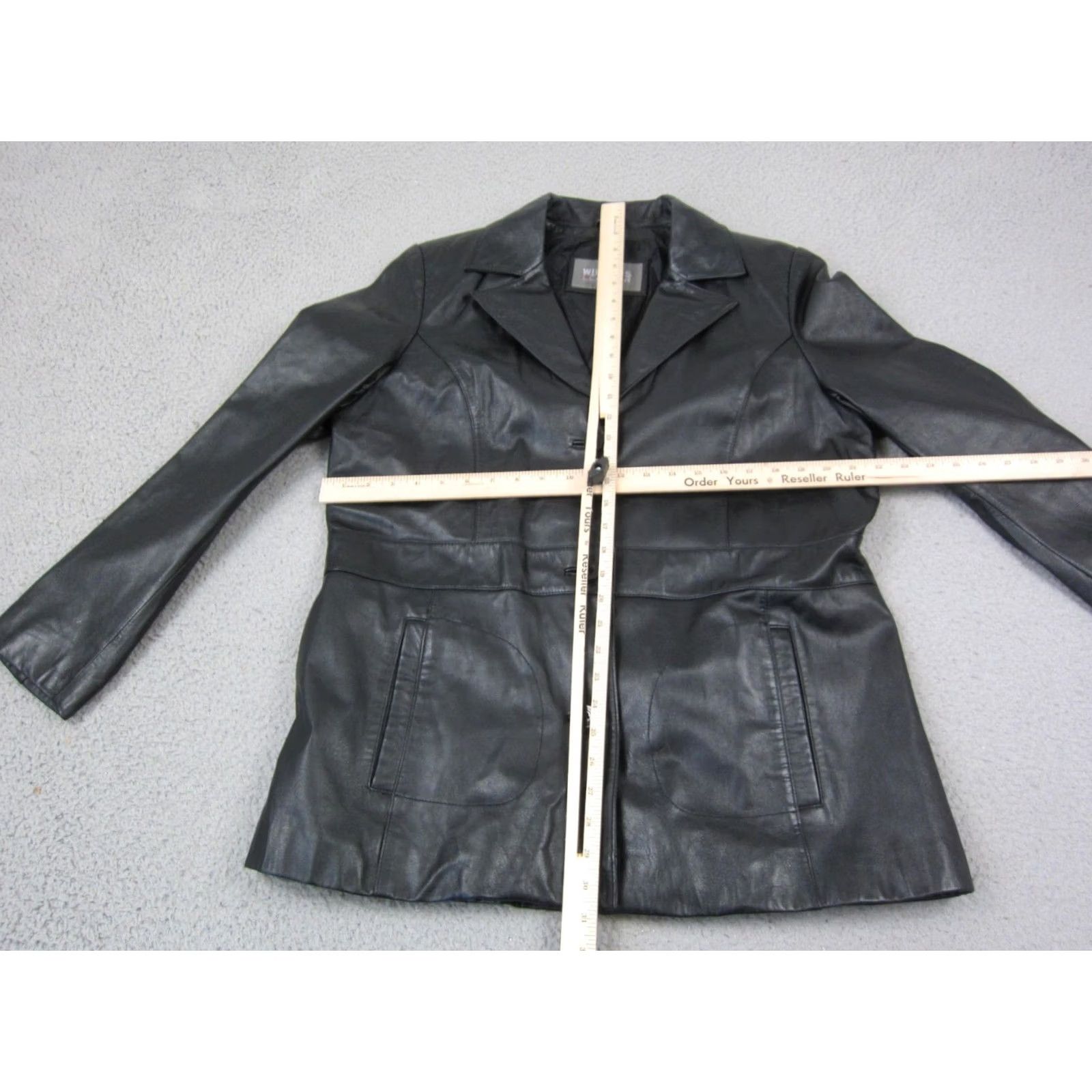 Vintage VINTAGE Wilsons Leather Jacket Womens Plus Size 1X Black Thinsulate 90s Size XL / US 12-14 / IT 48-50 - 6 Thumbnail