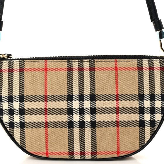 Burberry Vintage Burberry Calfskin Olympia Slim Pouch Archive Beige Size ONE SIZE - 15 Thumbnail