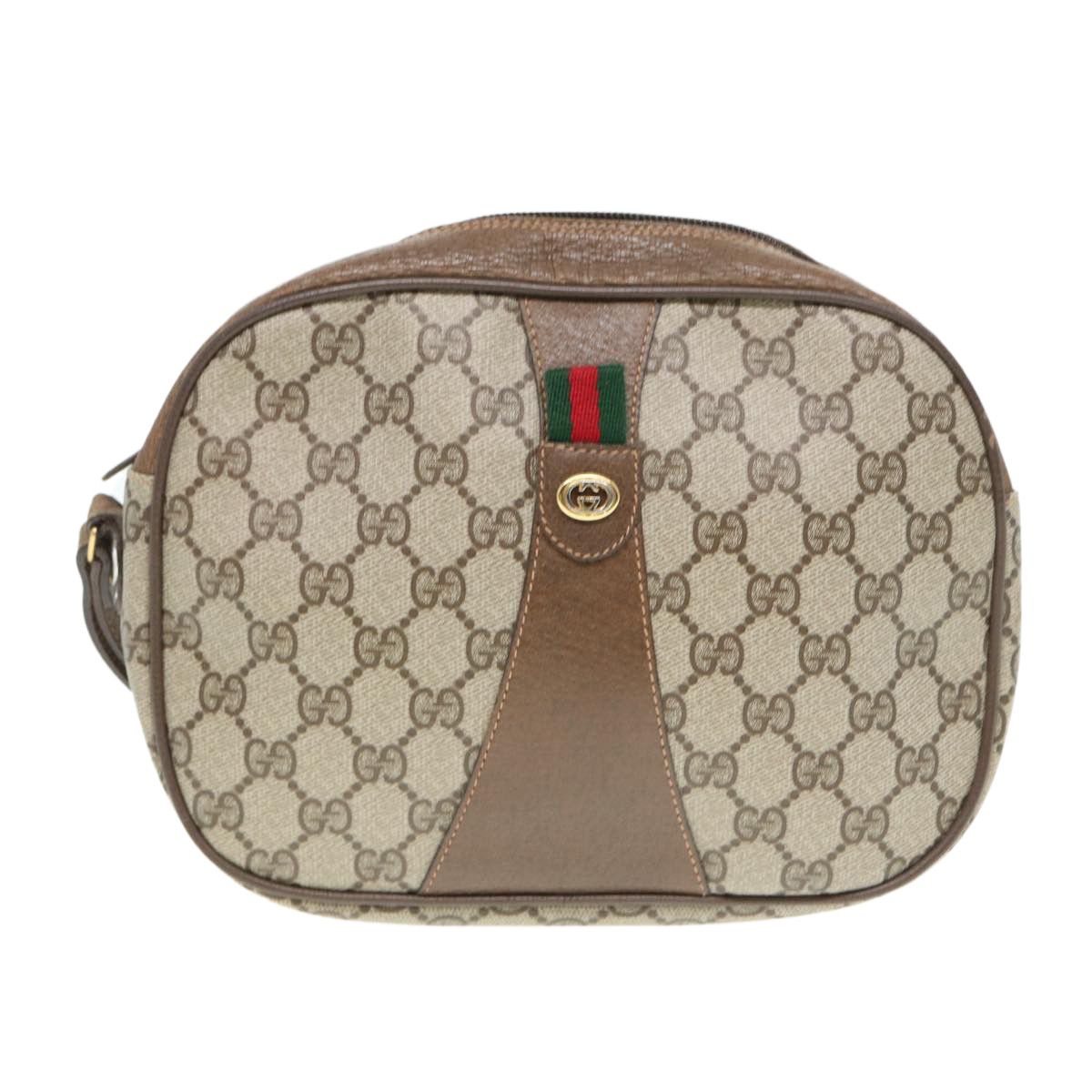 Gucci Gg Supreme Beige Plastic Clutch Bag (Pre-Owned) Size ONE SIZE - 1 Thumbnail