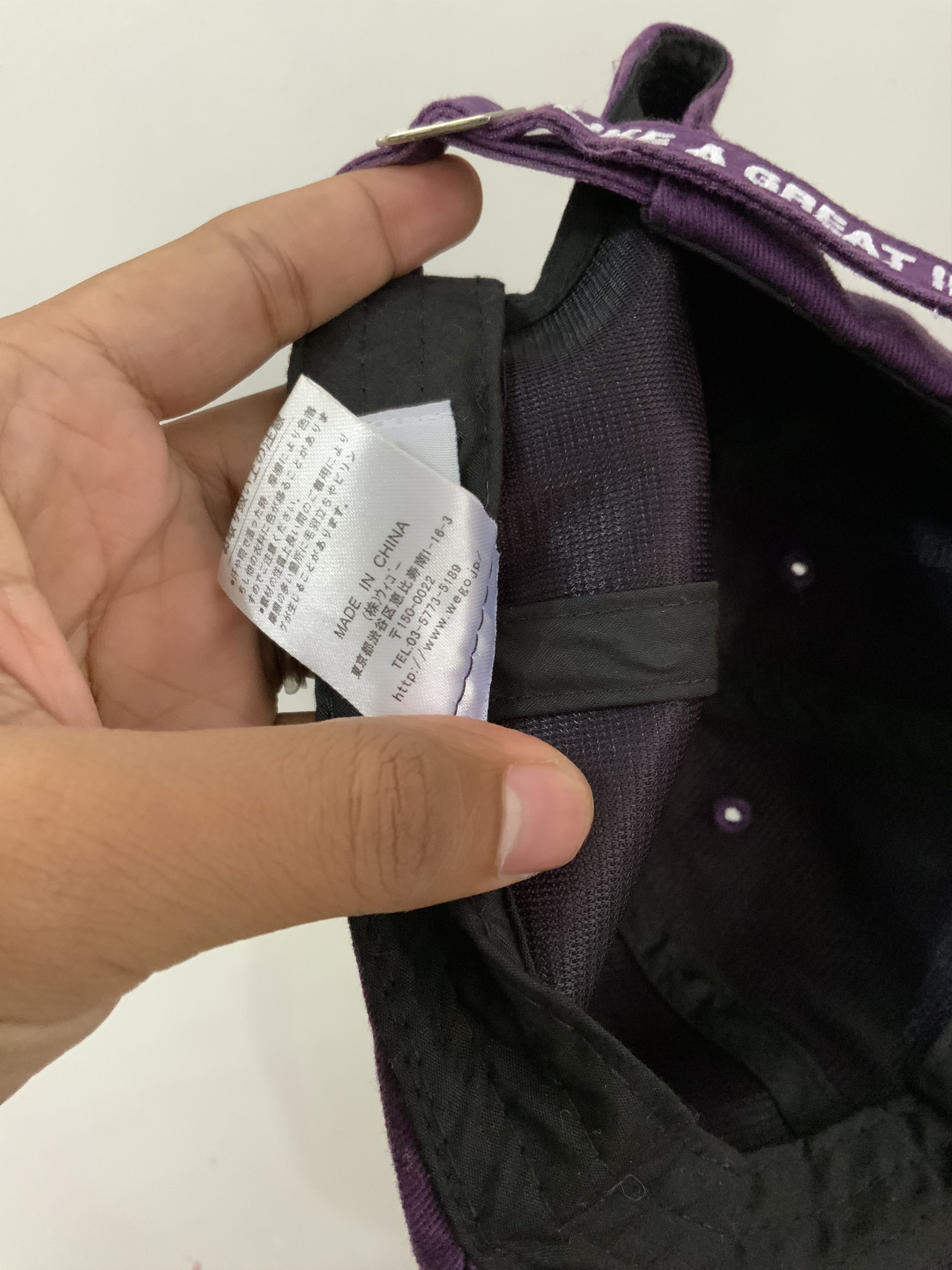 Japanese Brand When Ideas Fail Words Come Hat Cap Size ONE SIZE - 12 Thumbnail