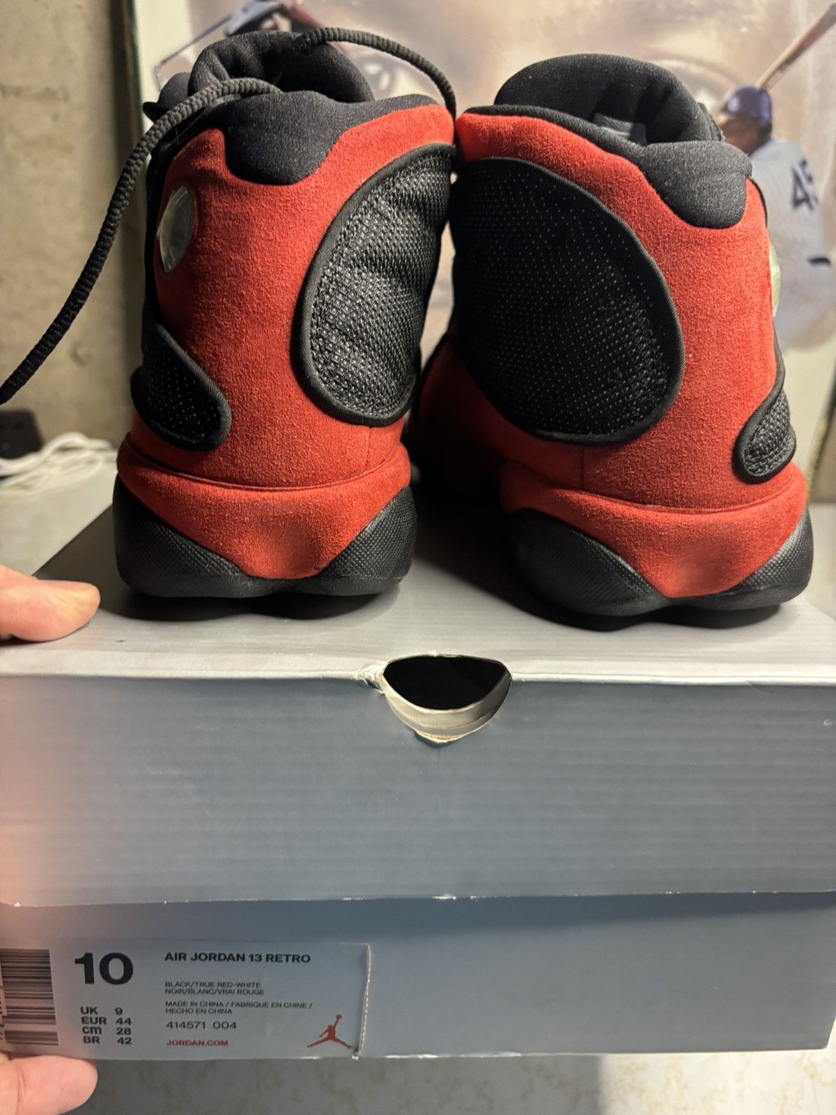 Jordan Brand Air Jordan 13 Retro 2017 Bred 2017 Size US 10 / EU 43 - 7 Thumbnail
