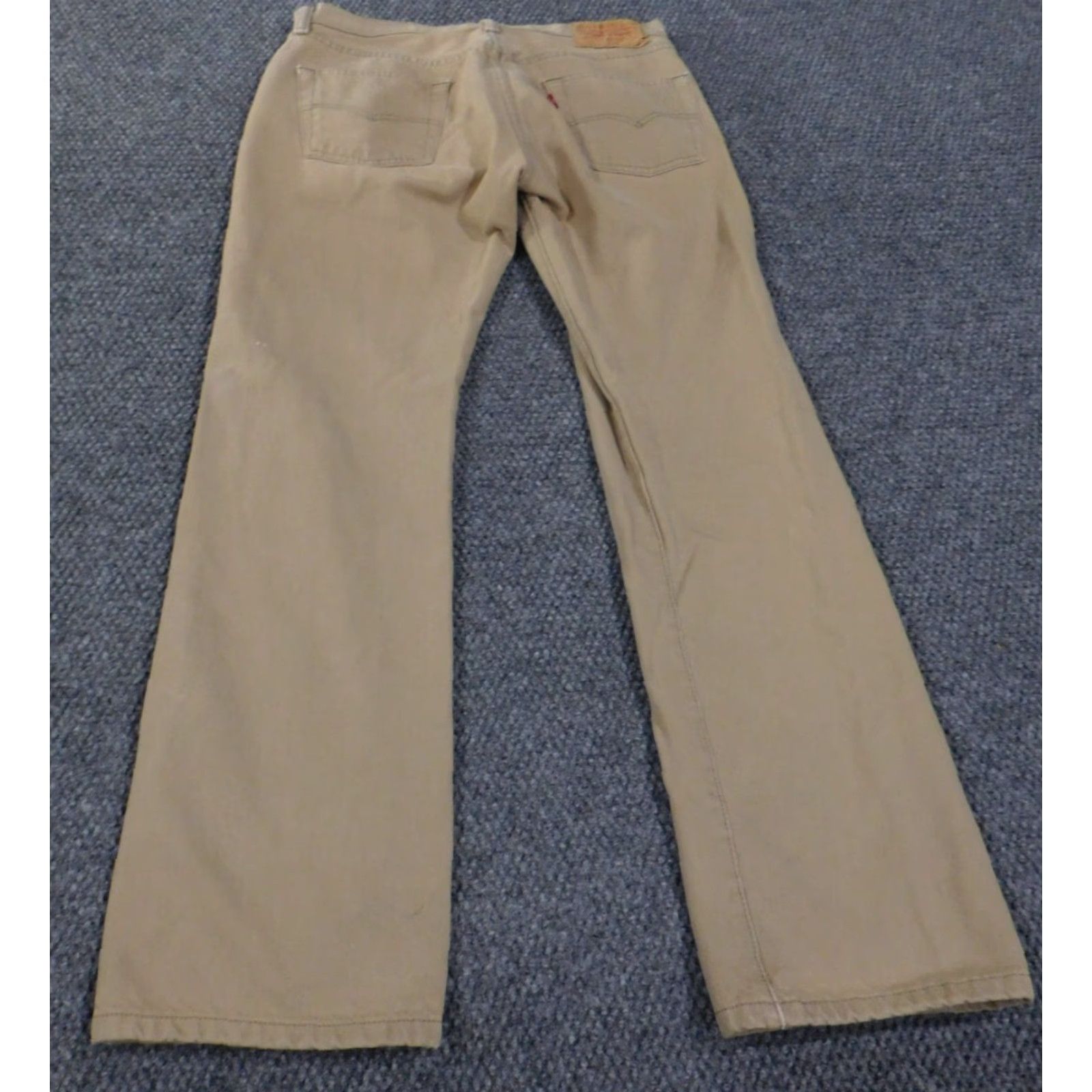 Levi's Levi's 501 Jeans Mens 30x30 Beige Straight Button Fly Denim Retro 90s Vintage Style Mens Size US 30 / EU 46 - 7 Thumbnail