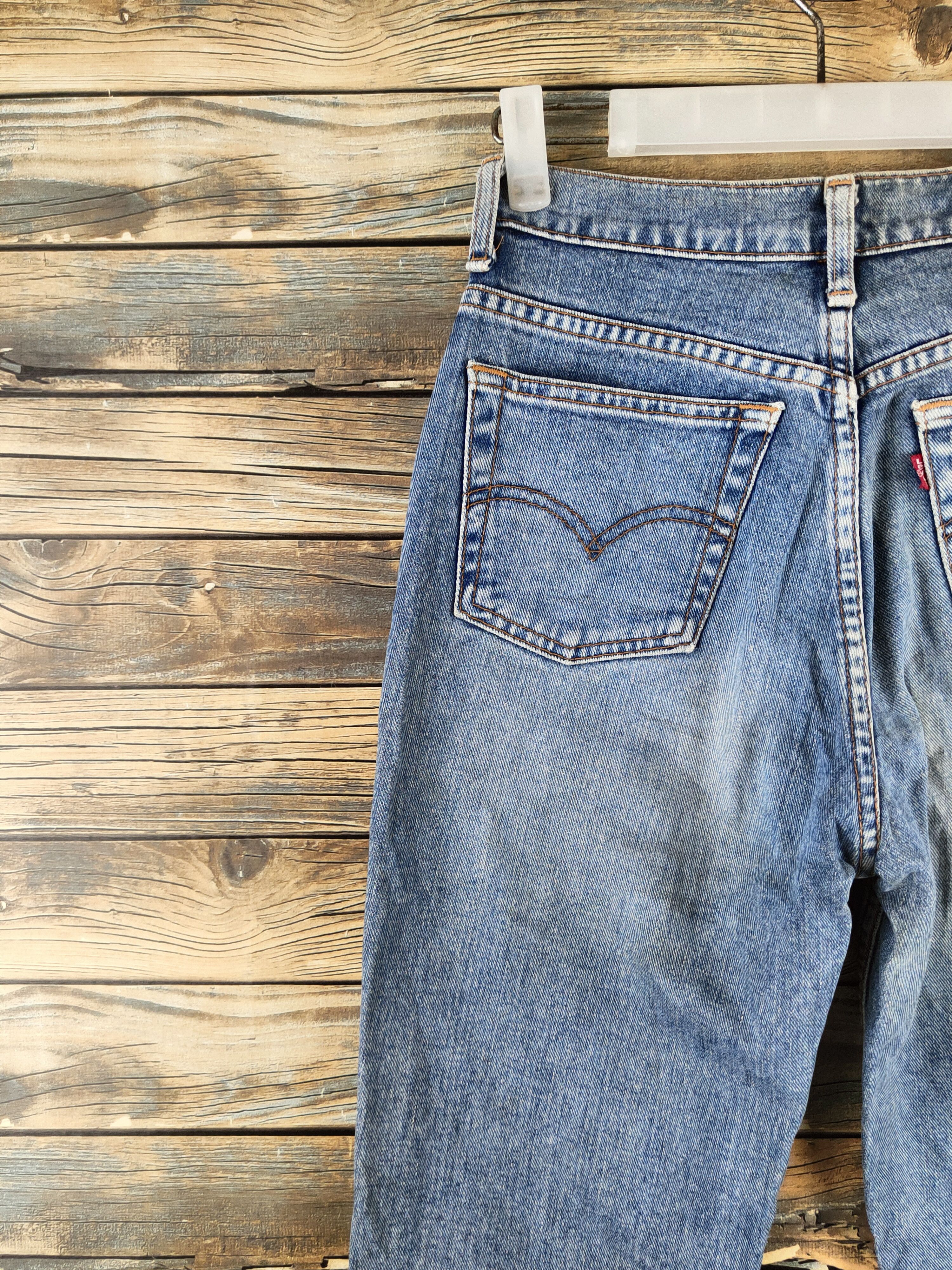Levi's 517 Levi's Blue Distressed Ripped Jeans #S2825 Size 27" / US 4 / IT 40 - 8 Thumbnail